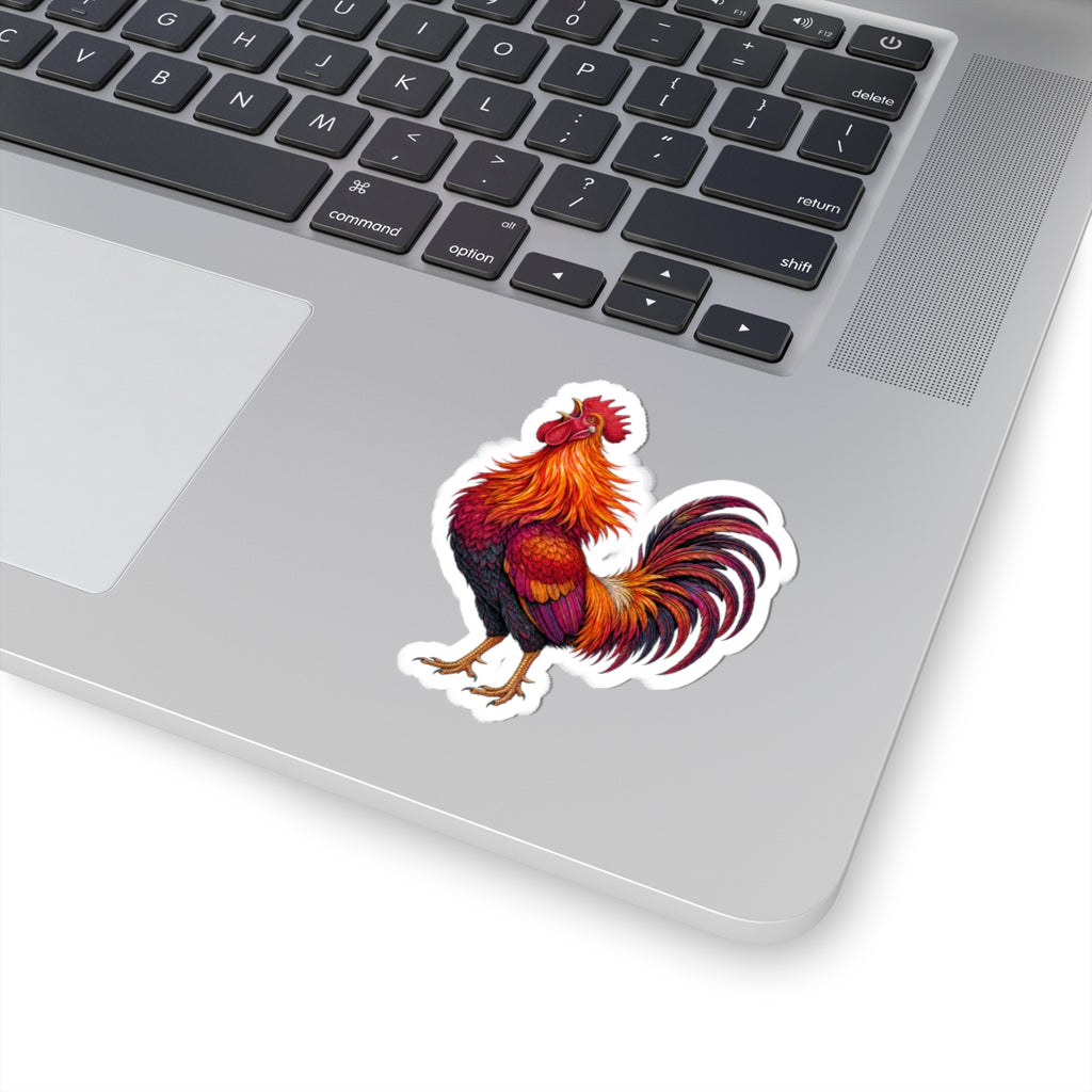 Sunrise Rooster Sticker