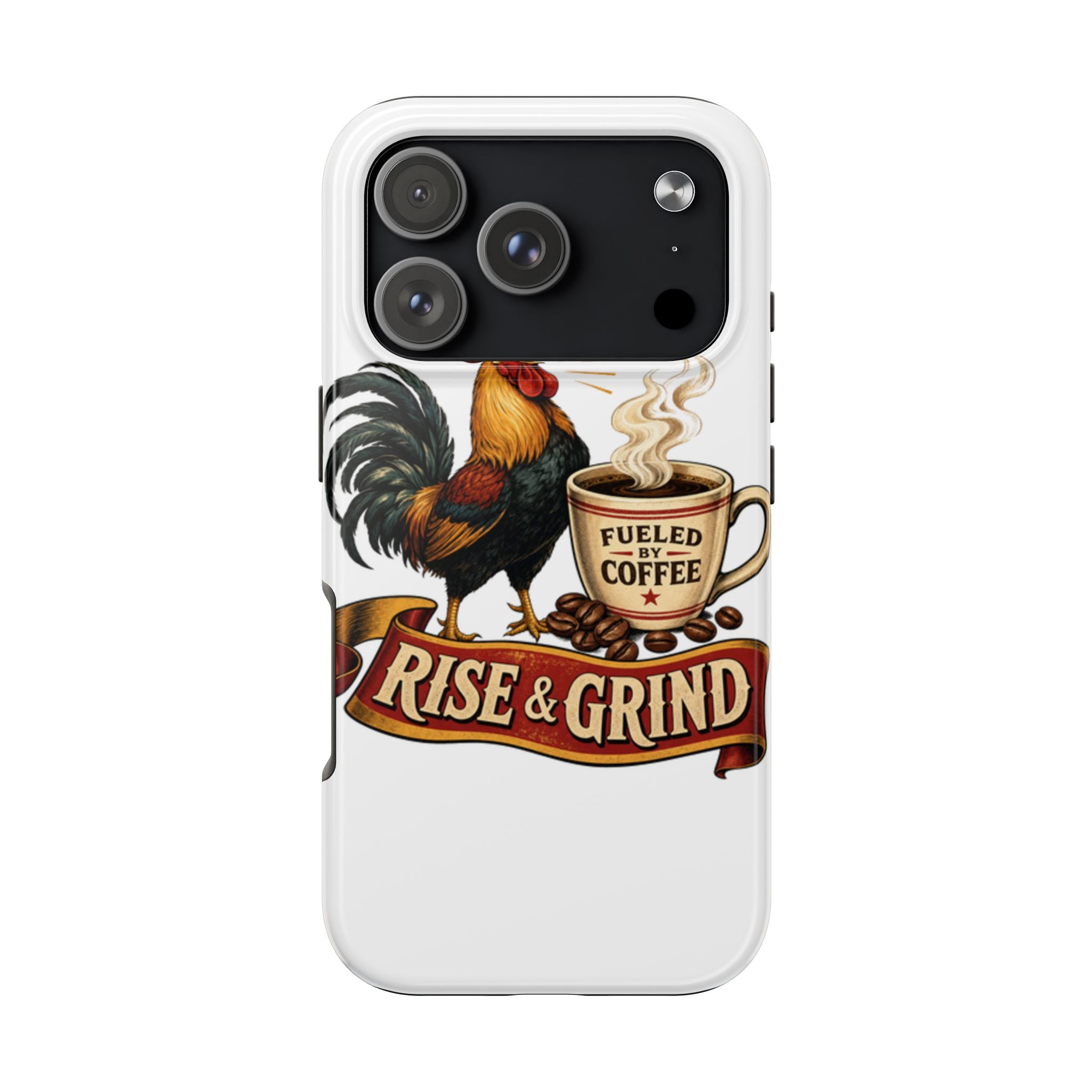 Rise & Grind Tough Phone Case
