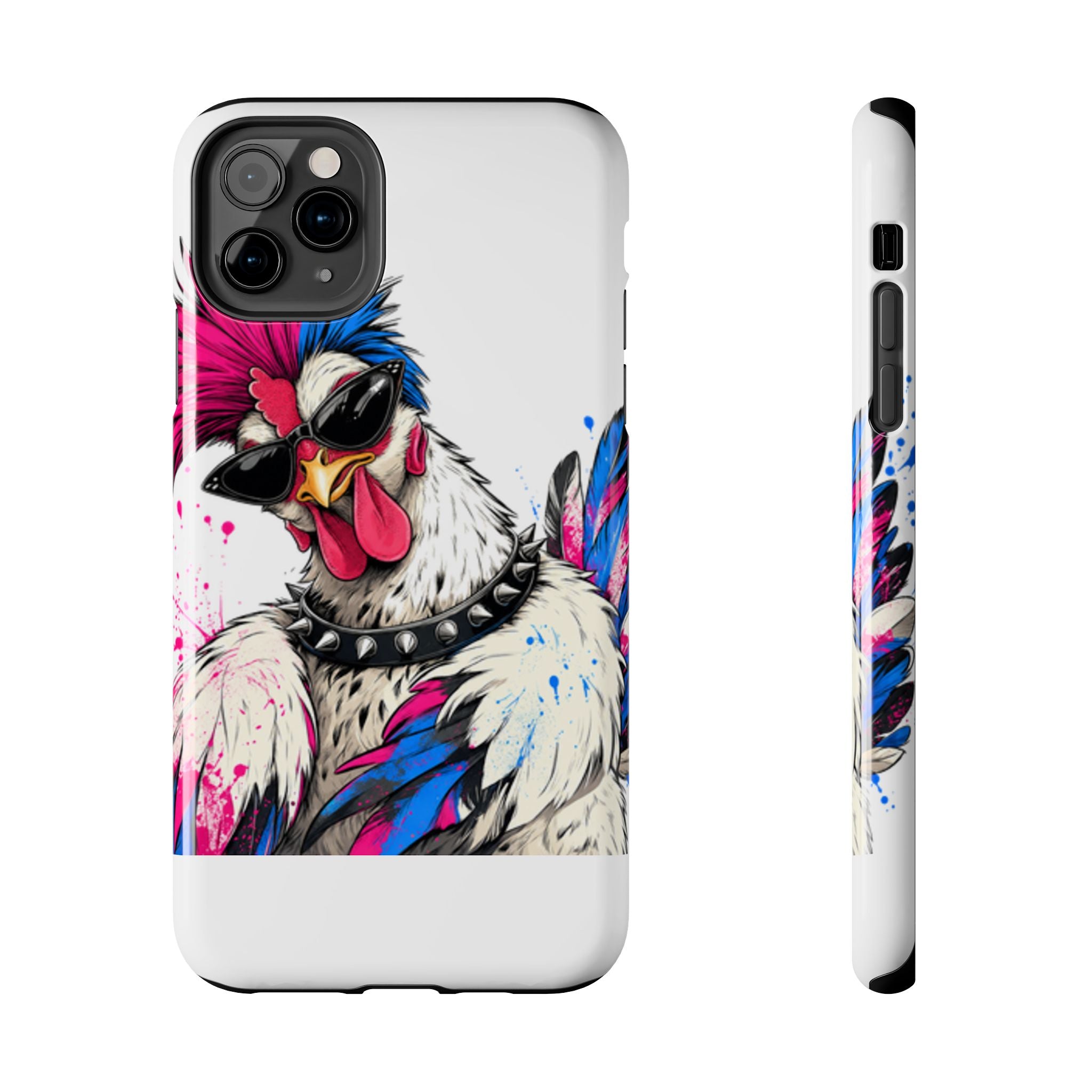 Punk Rockstar Hen Tough Phone Case