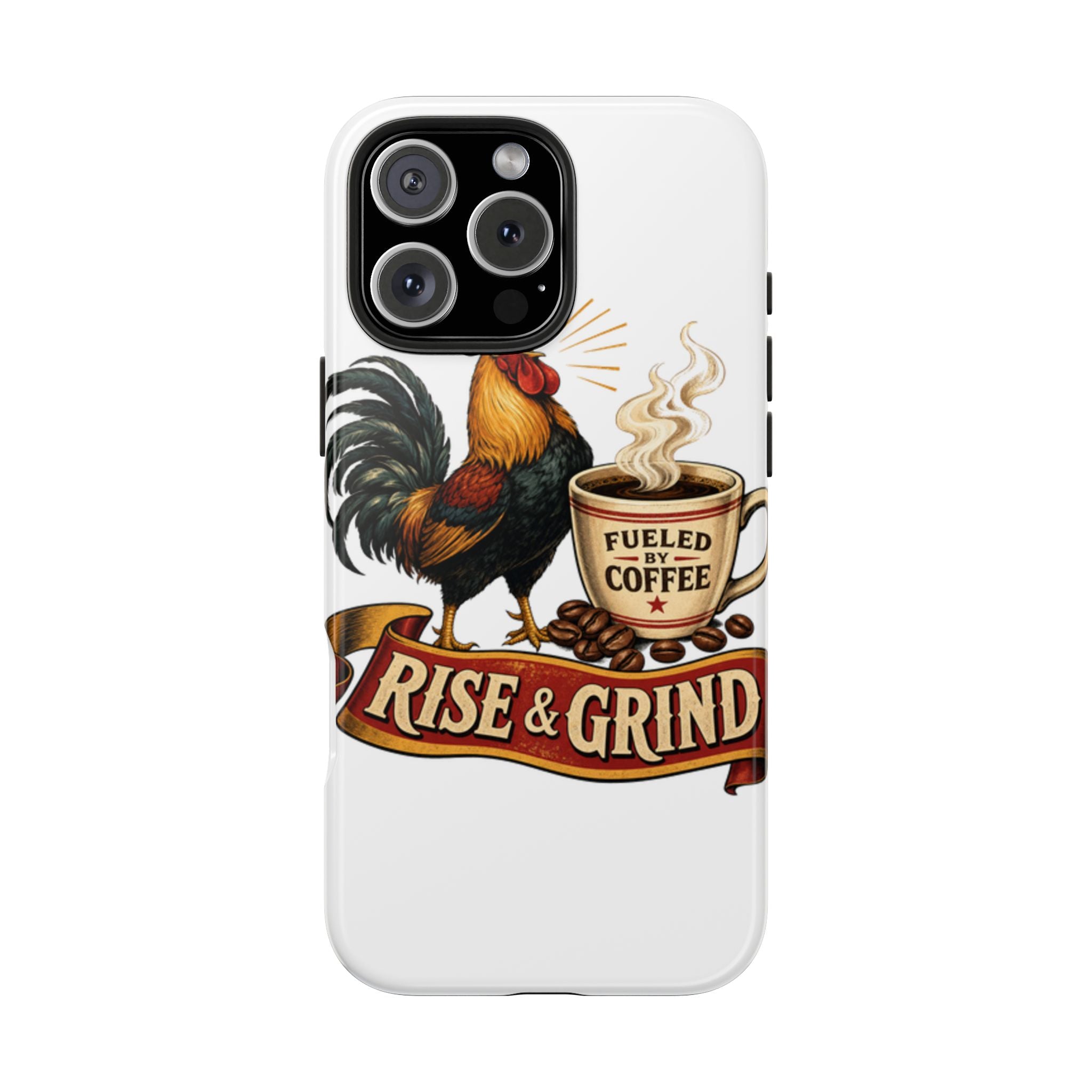 Rise & Grind Tough Phone Case