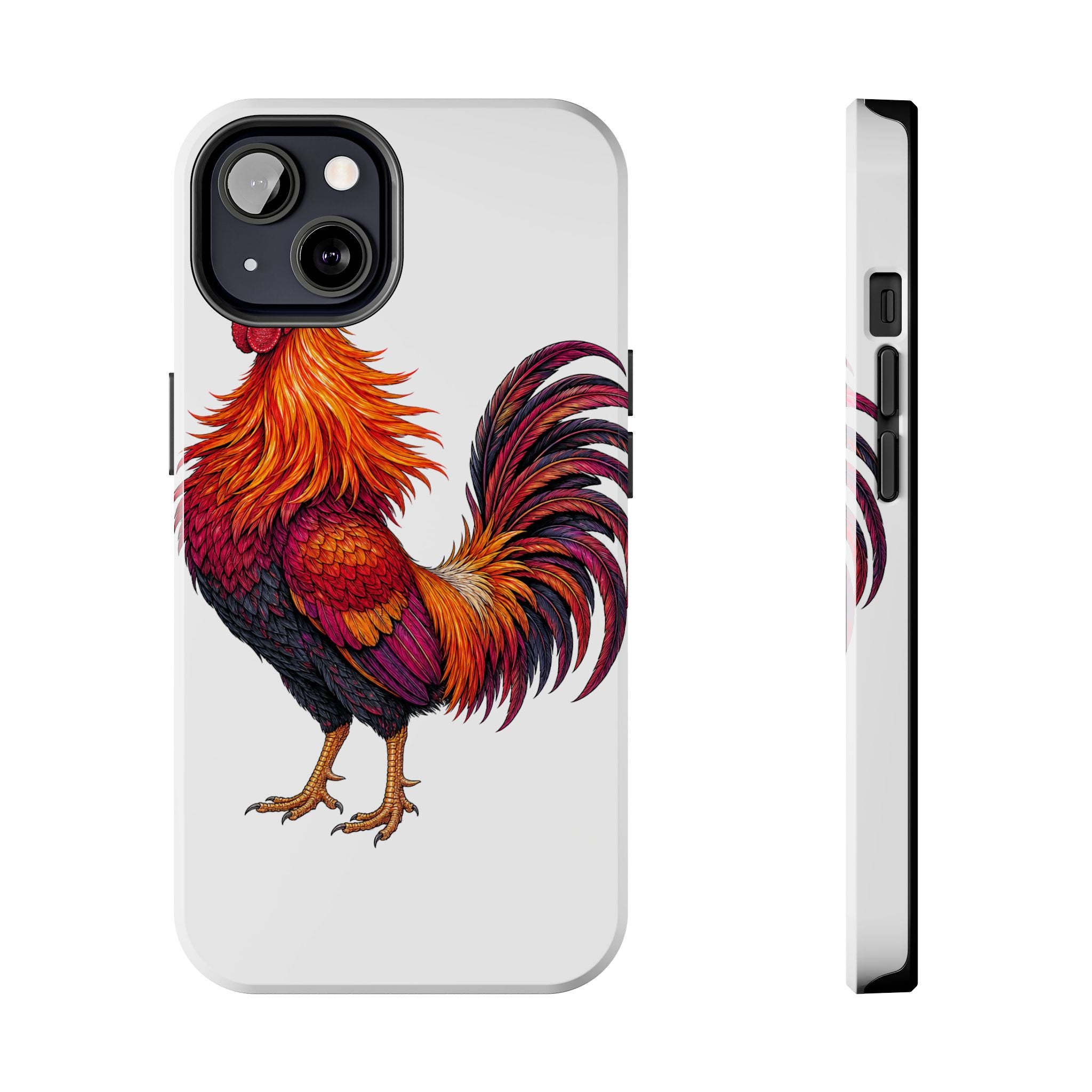 Sunrise Rooster Tough Phone Case