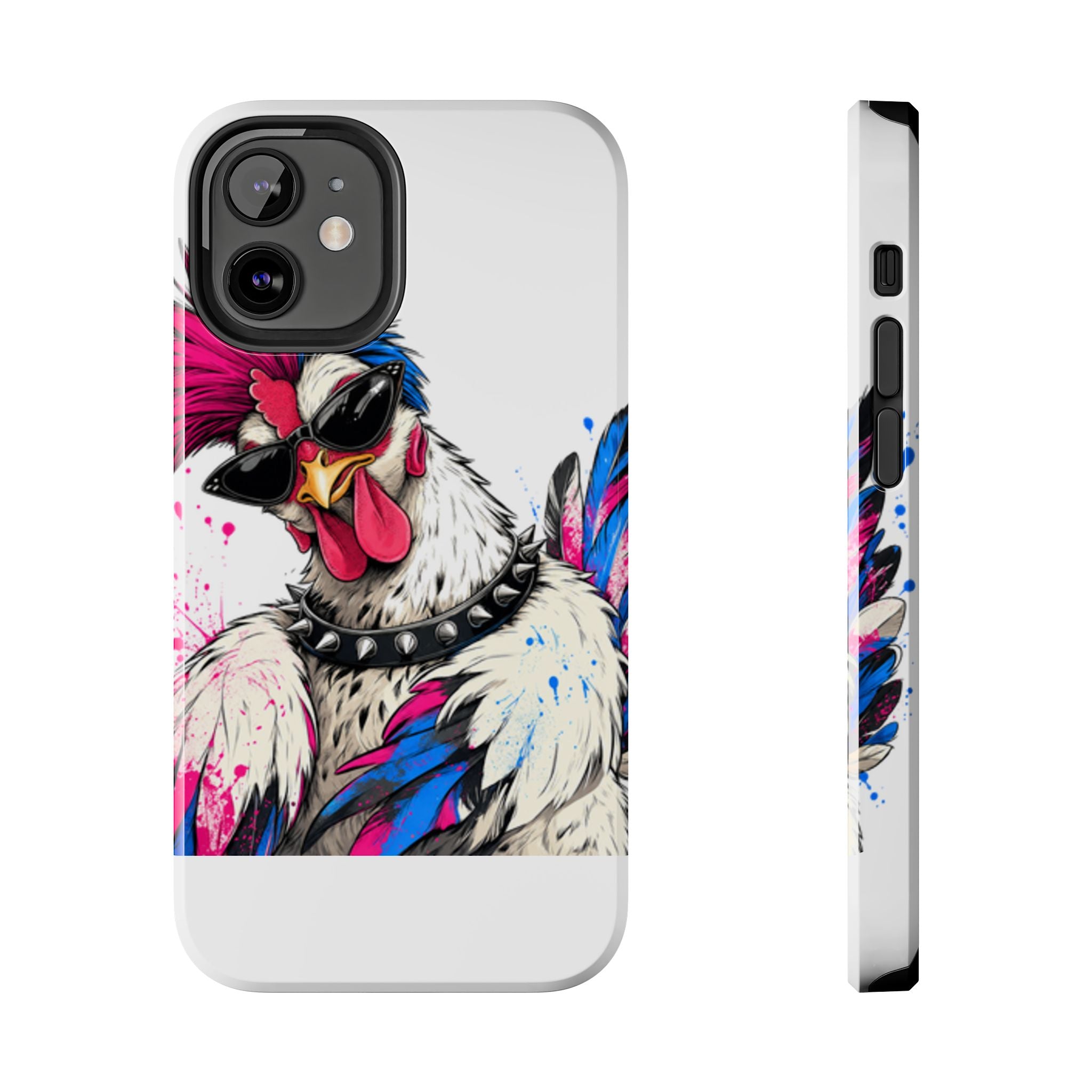 Punk Rockstar Hen Tough Phone Case