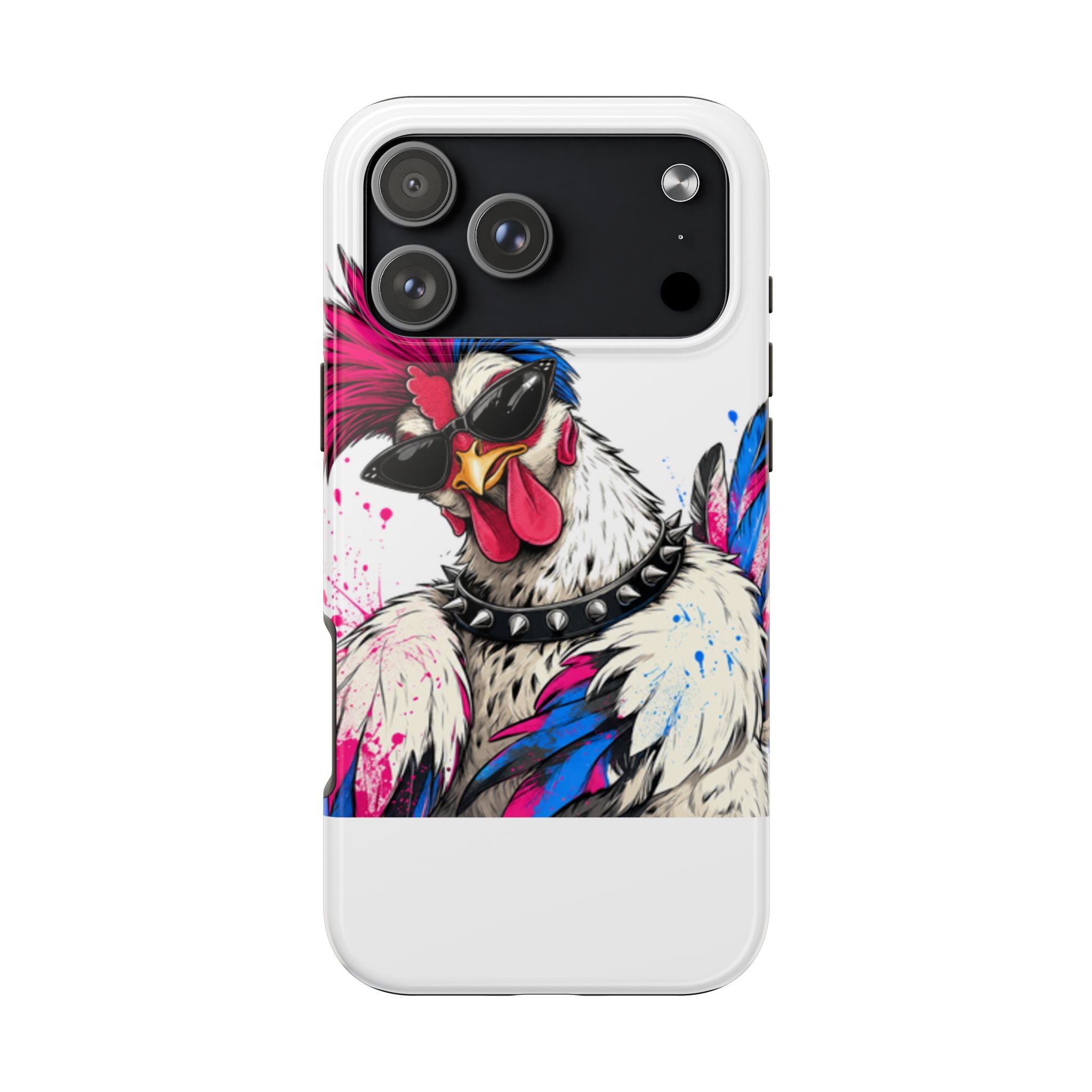 Punk Rockstar Hen Tough Phone Case