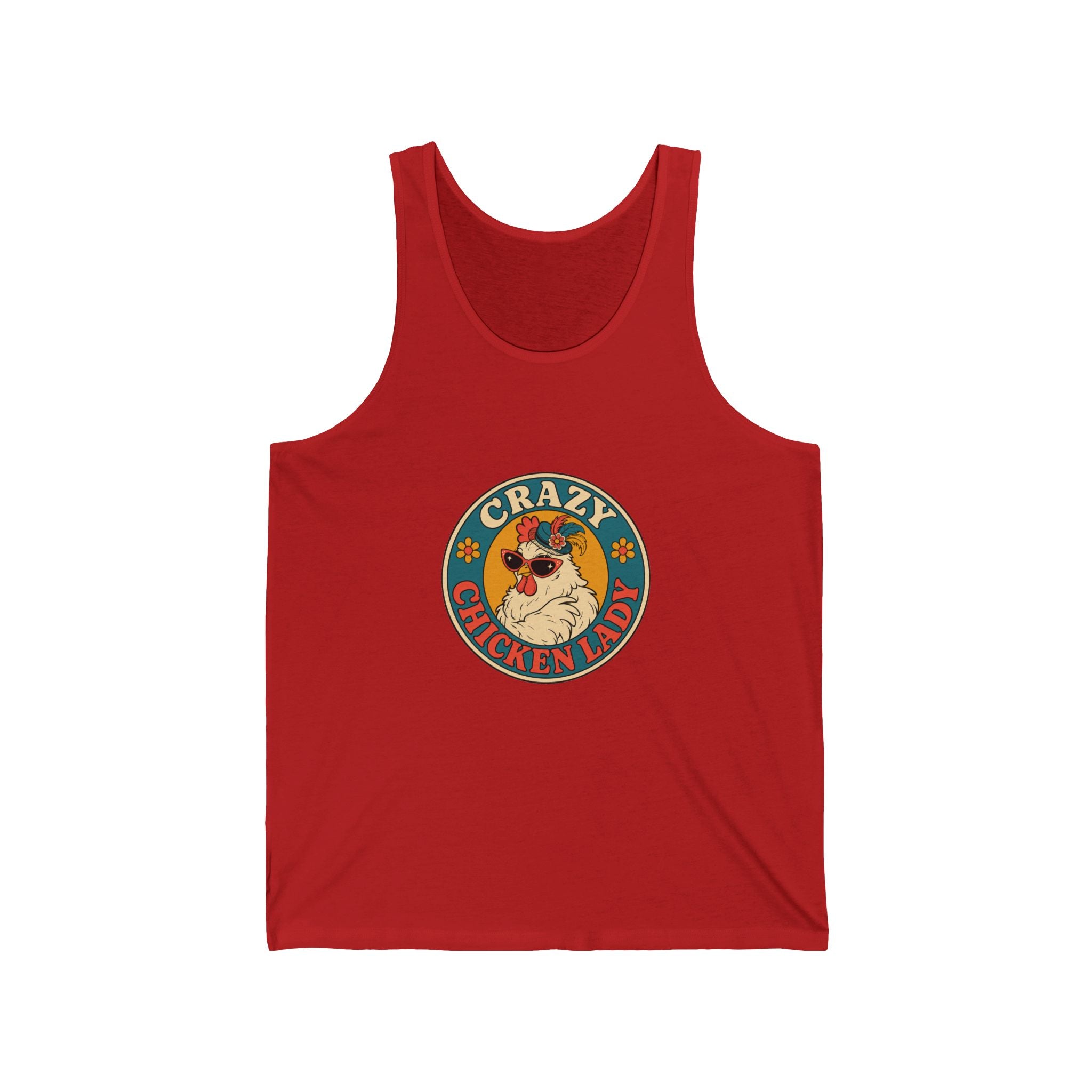 Crazy Chicken Lady Tank Top