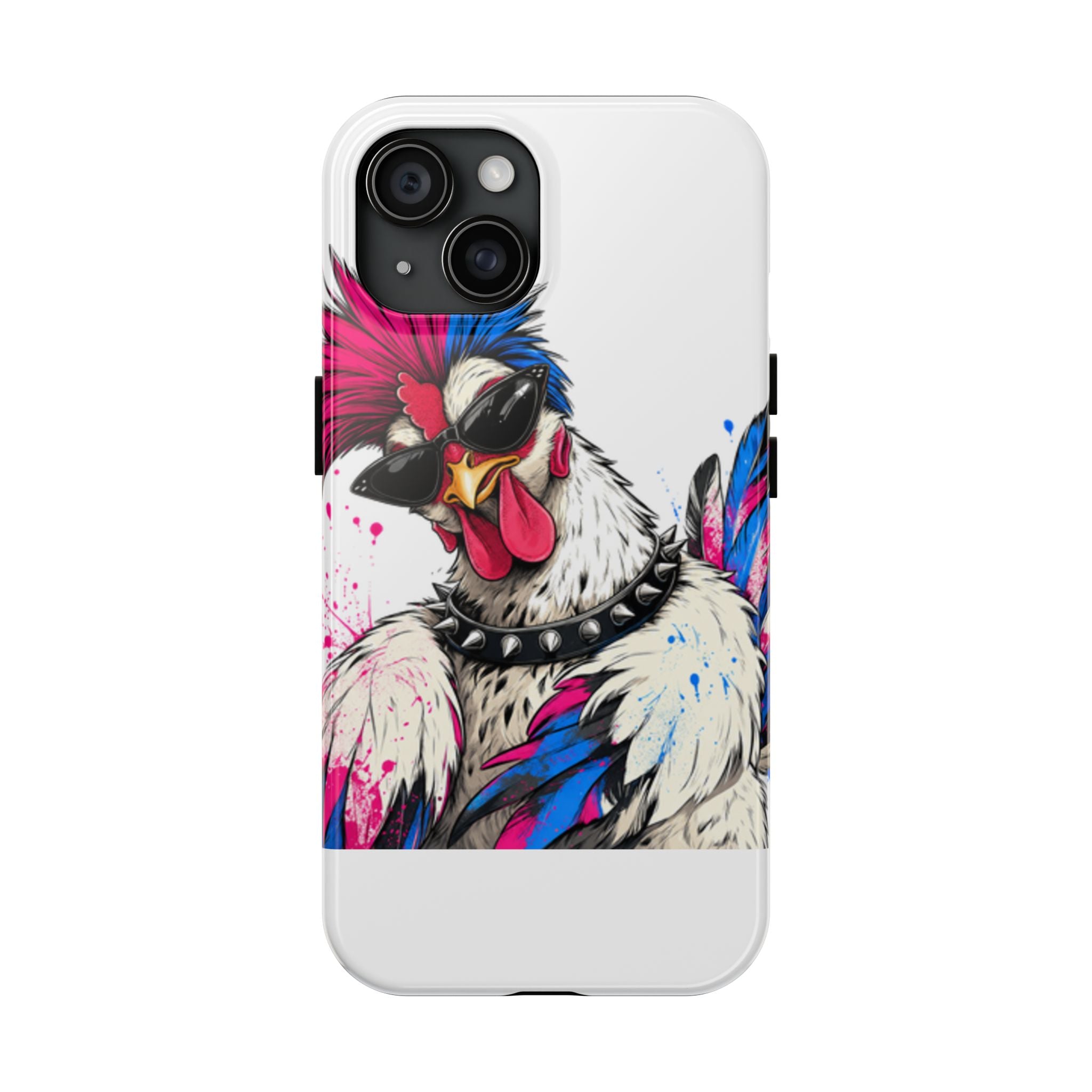 Punk Rockstar Hen Tough Phone Case