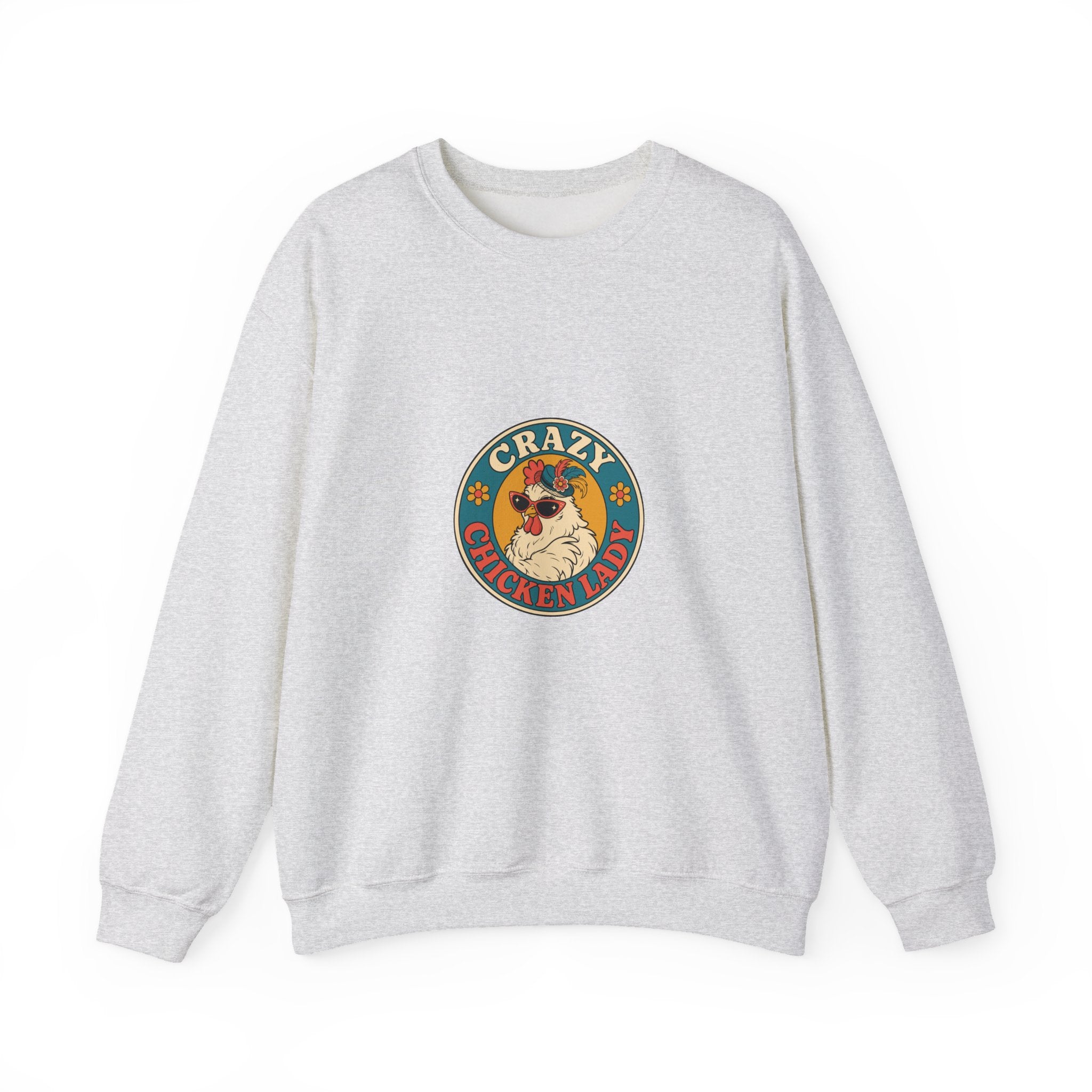 Crazy Chicken Lady Crewneck Sweatshirt
