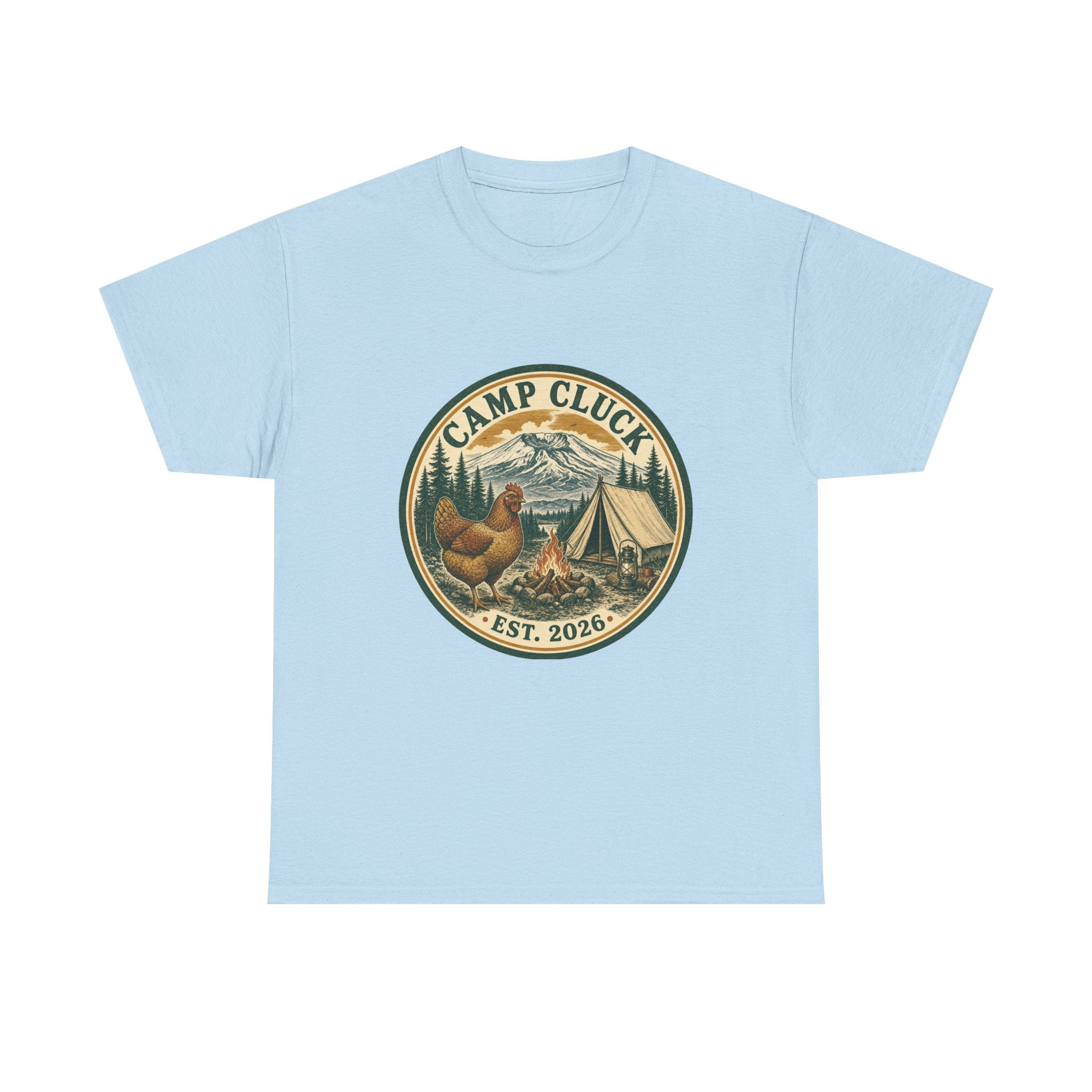 Camp Cluck Tee