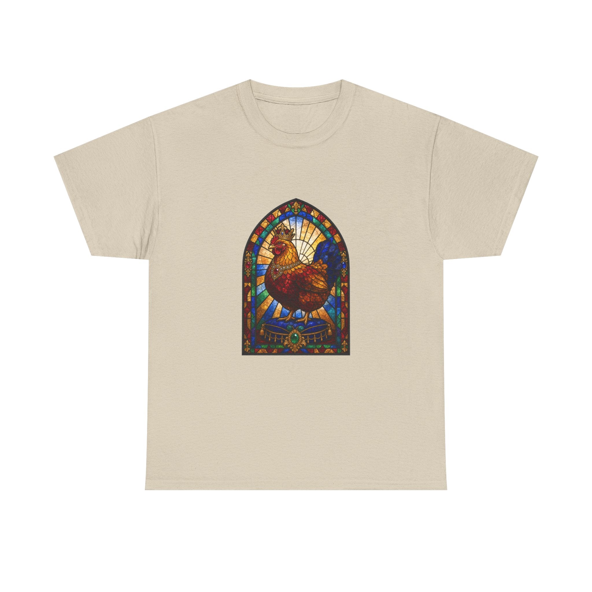 Stained Glass Hen Tee
