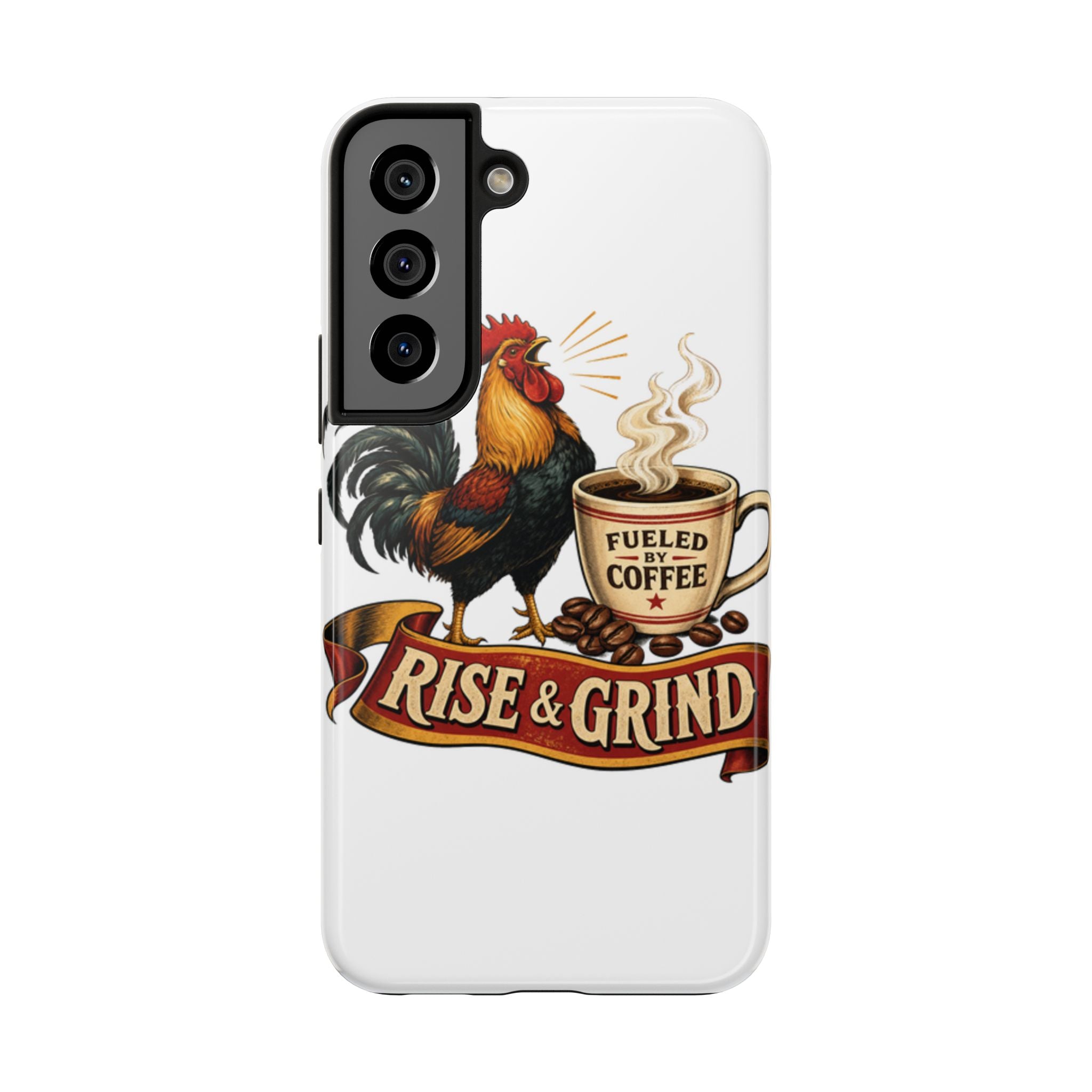Rise & Grind Tough Phone Case