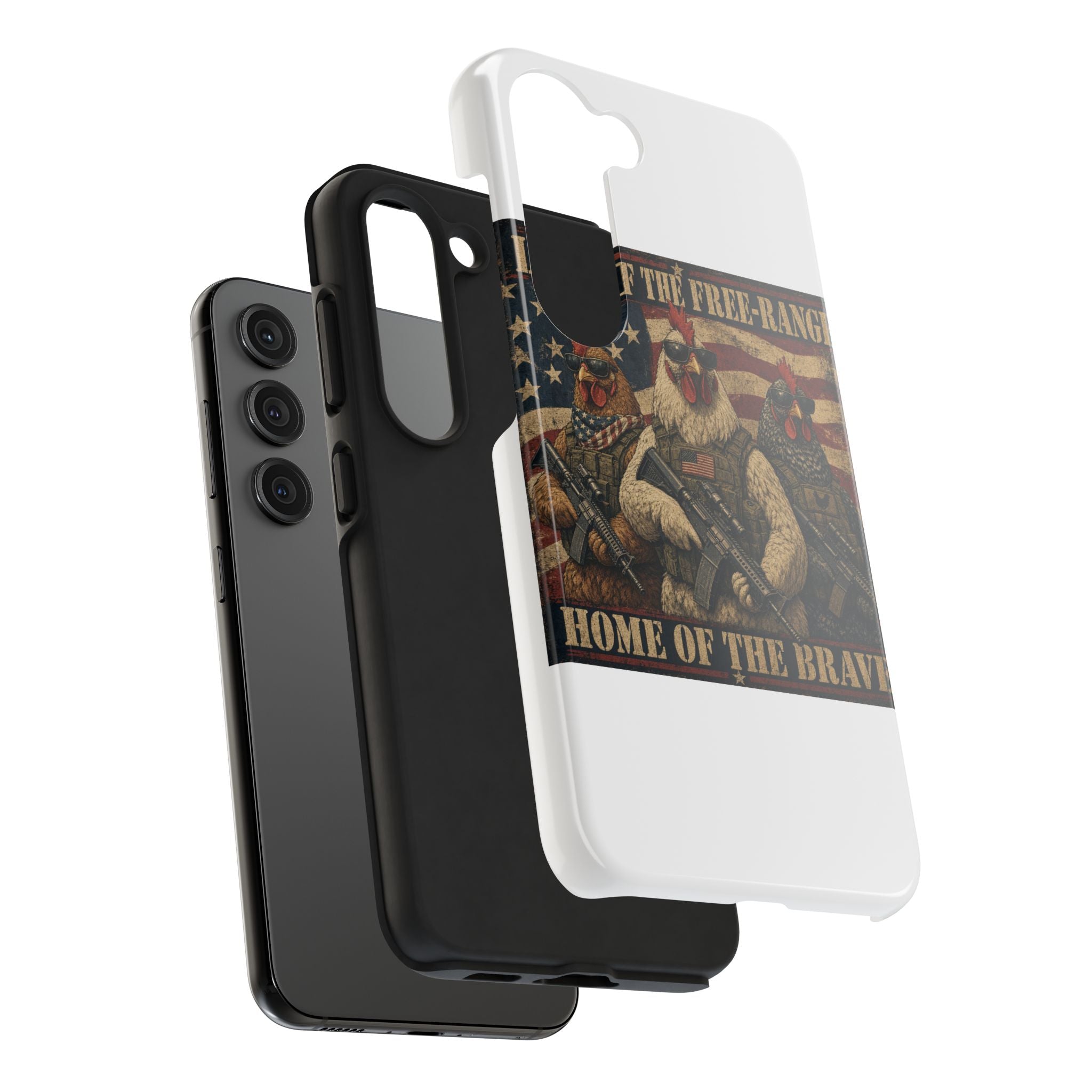 Land of the Free-Range Tough Phone Case
