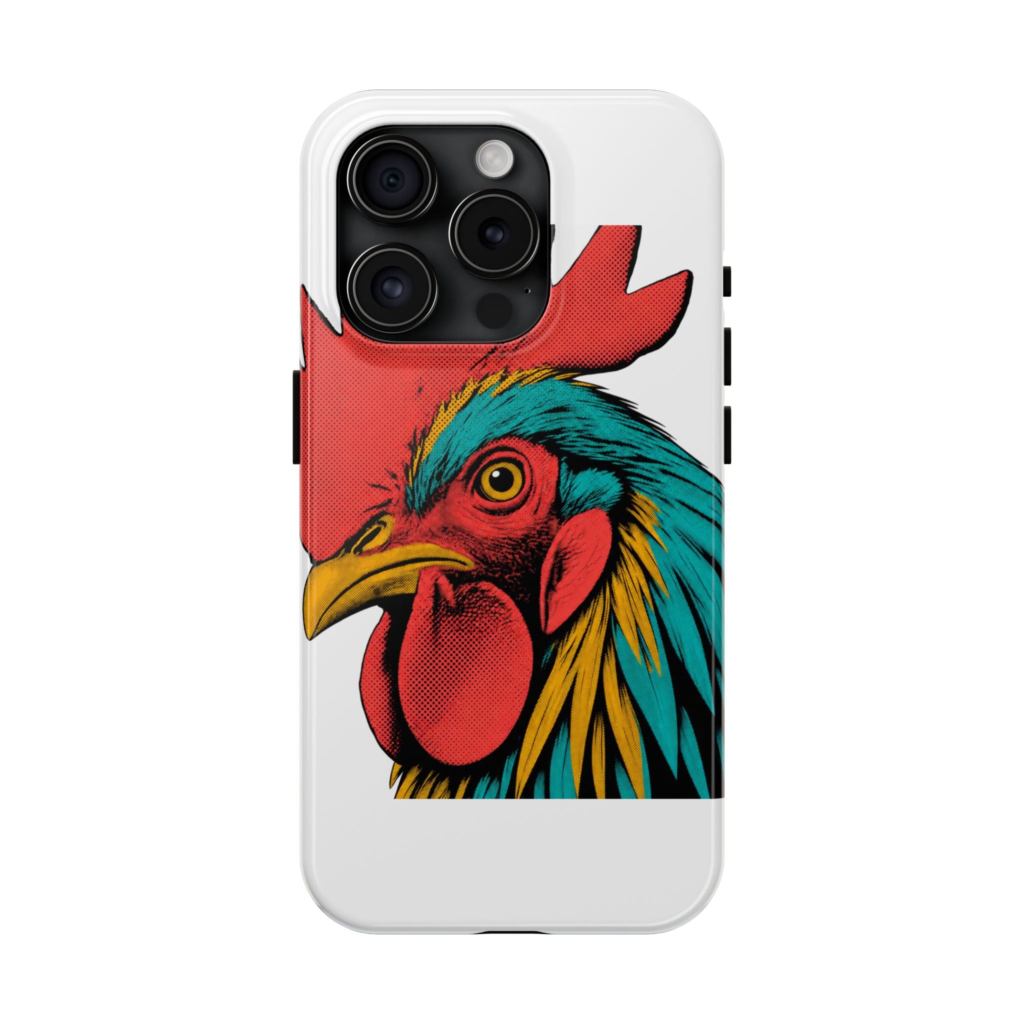 Pop Art Rooster Tough Phone Case