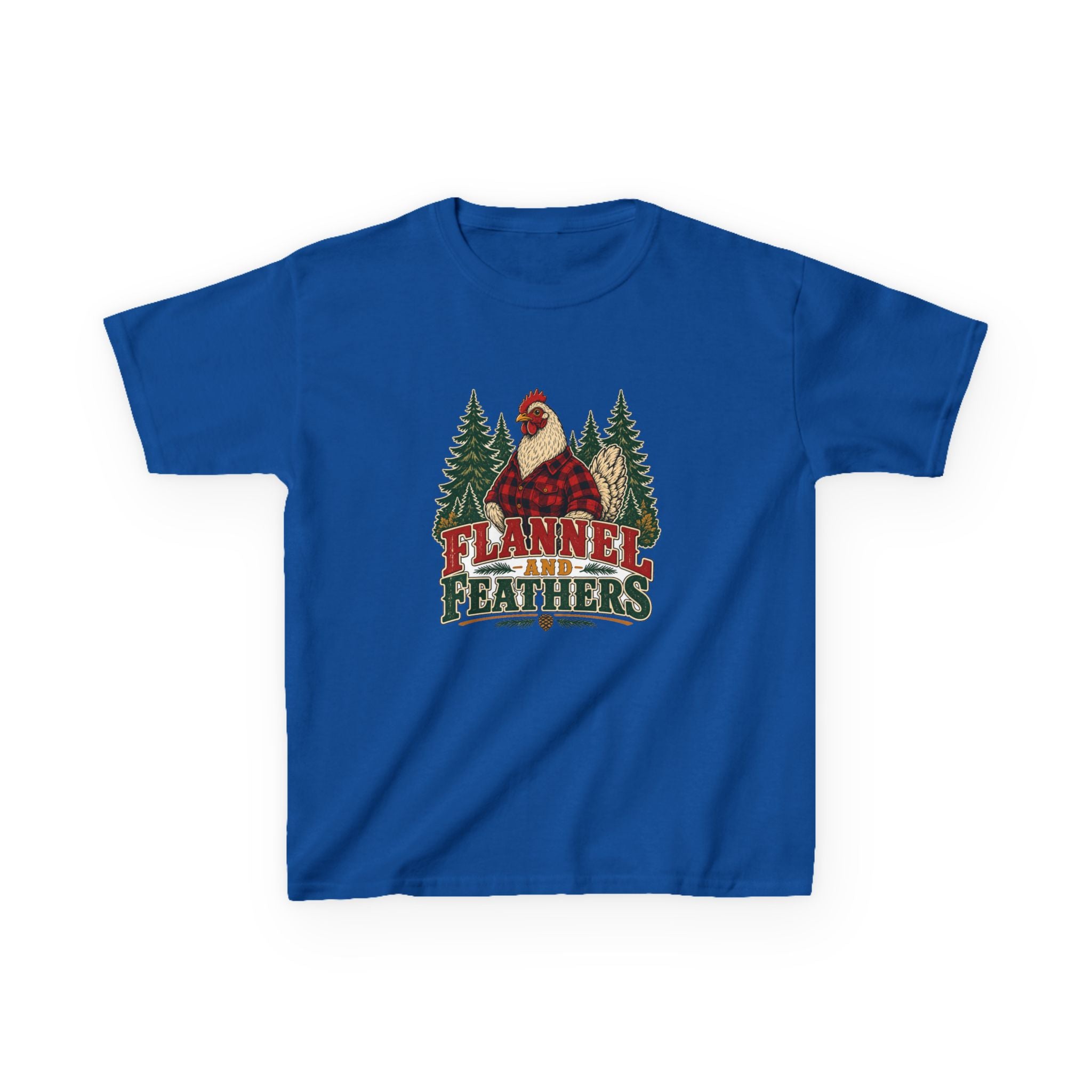 Flannel & Feathers Kids Tee