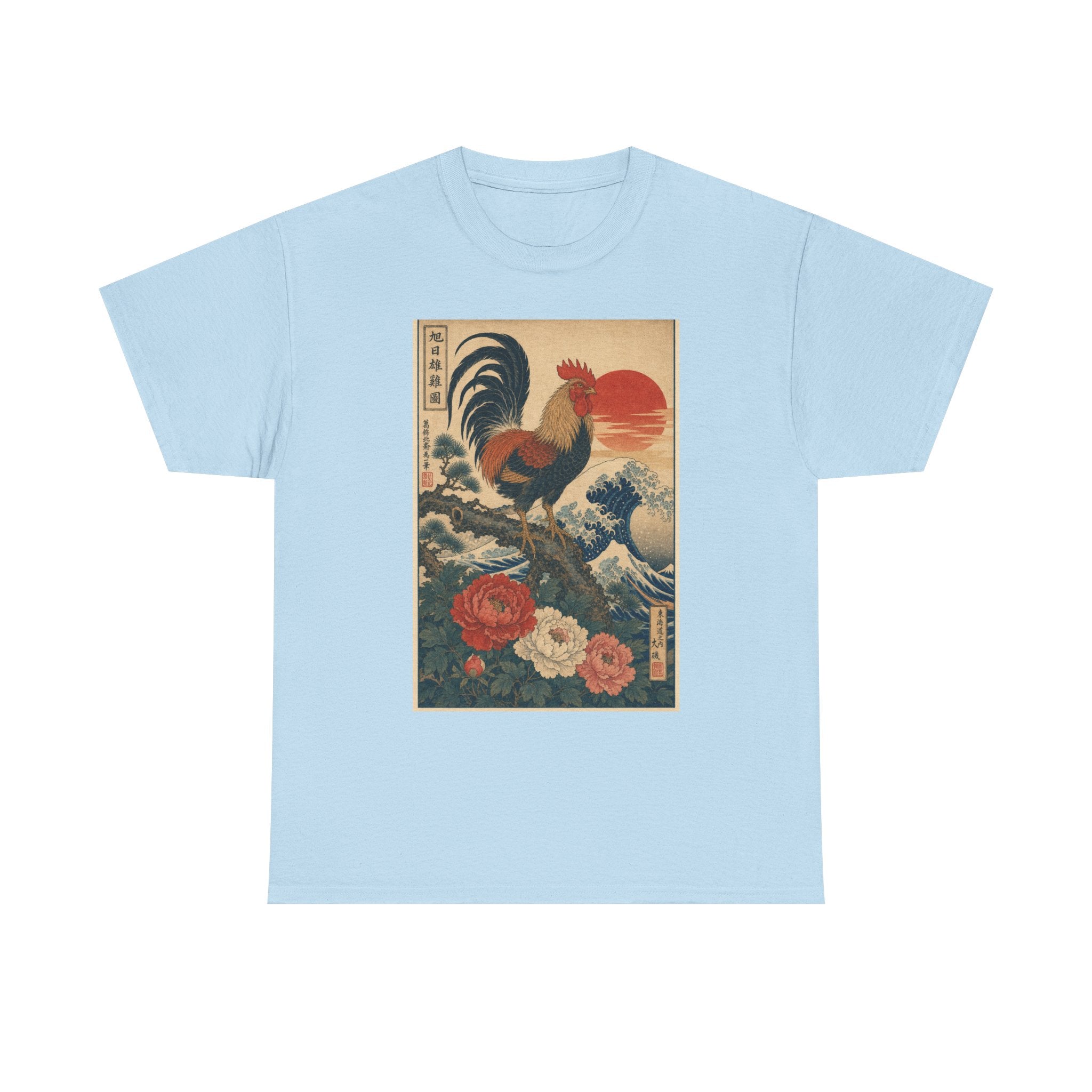 Ukiyo-e Rooster Tee