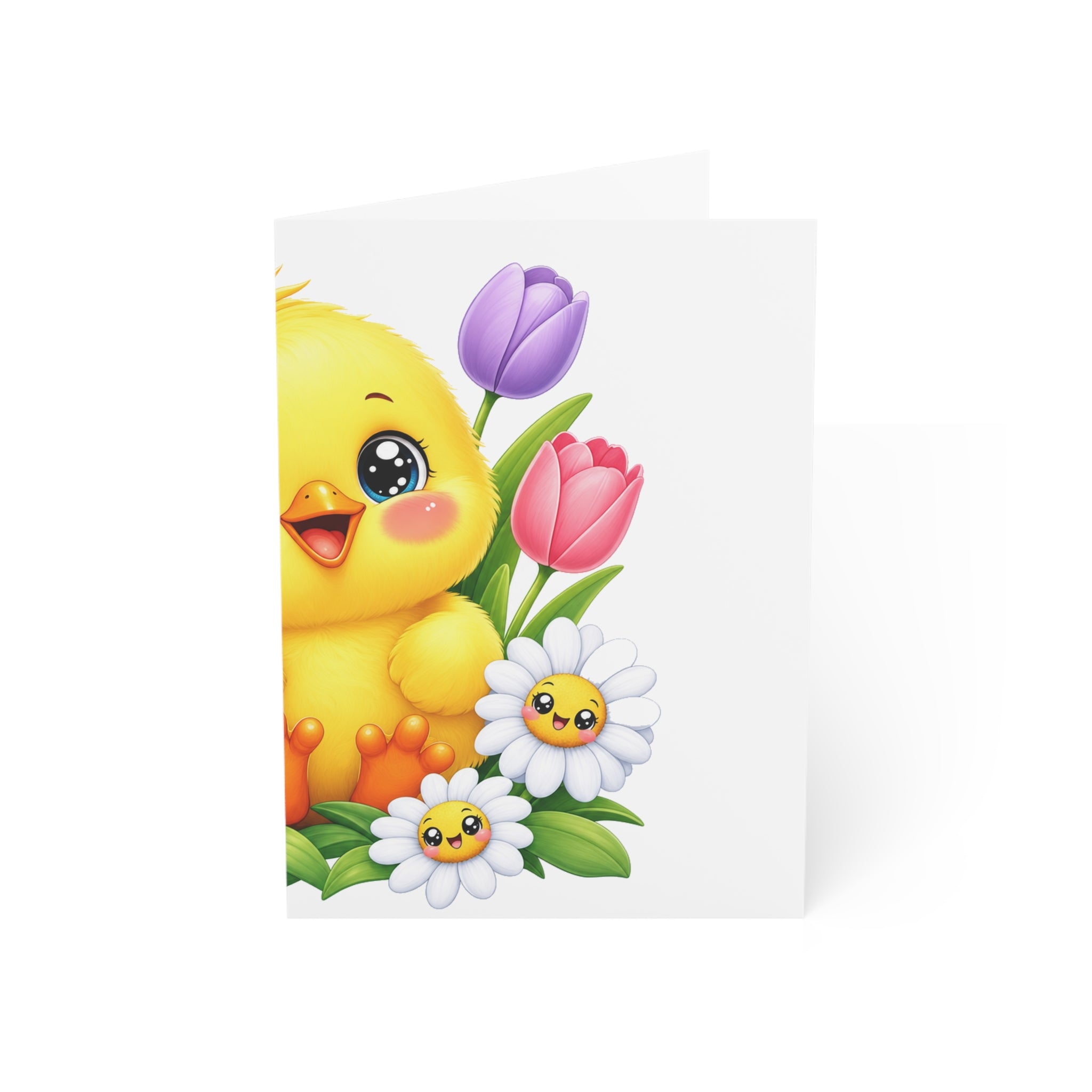 Spring Chick Greeting Card