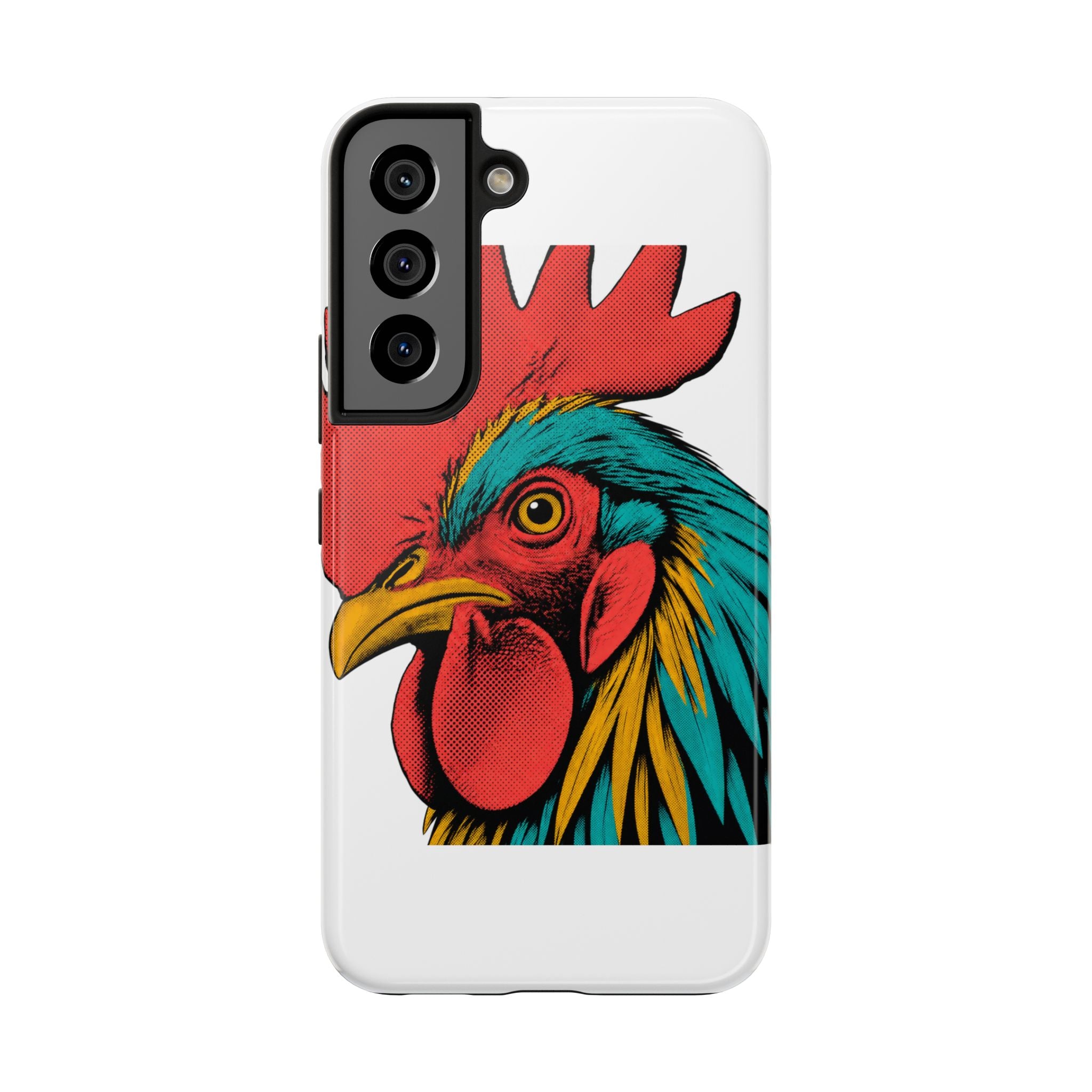 Pop Art Rooster Tough Phone Case