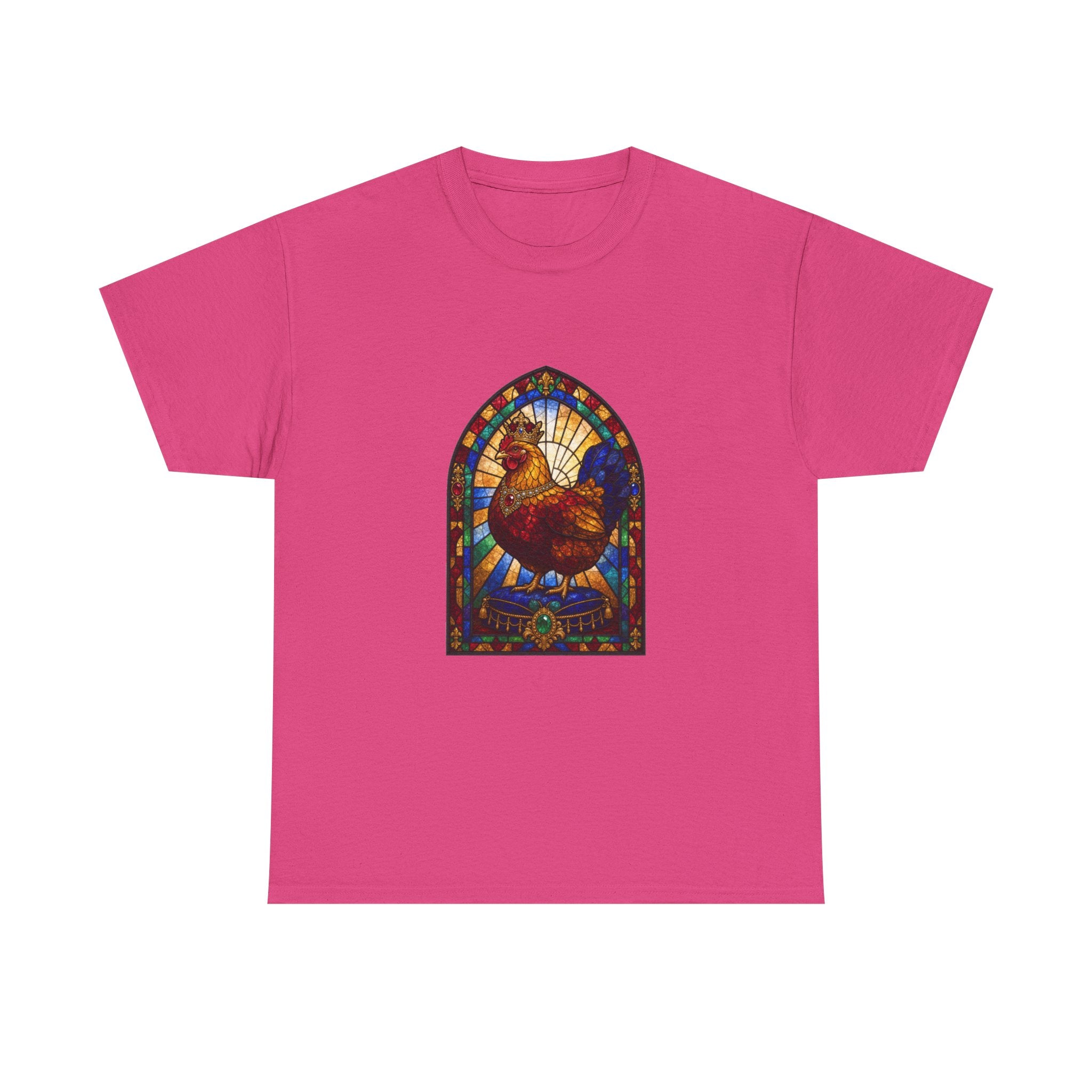 Stained Glass Hen Tee