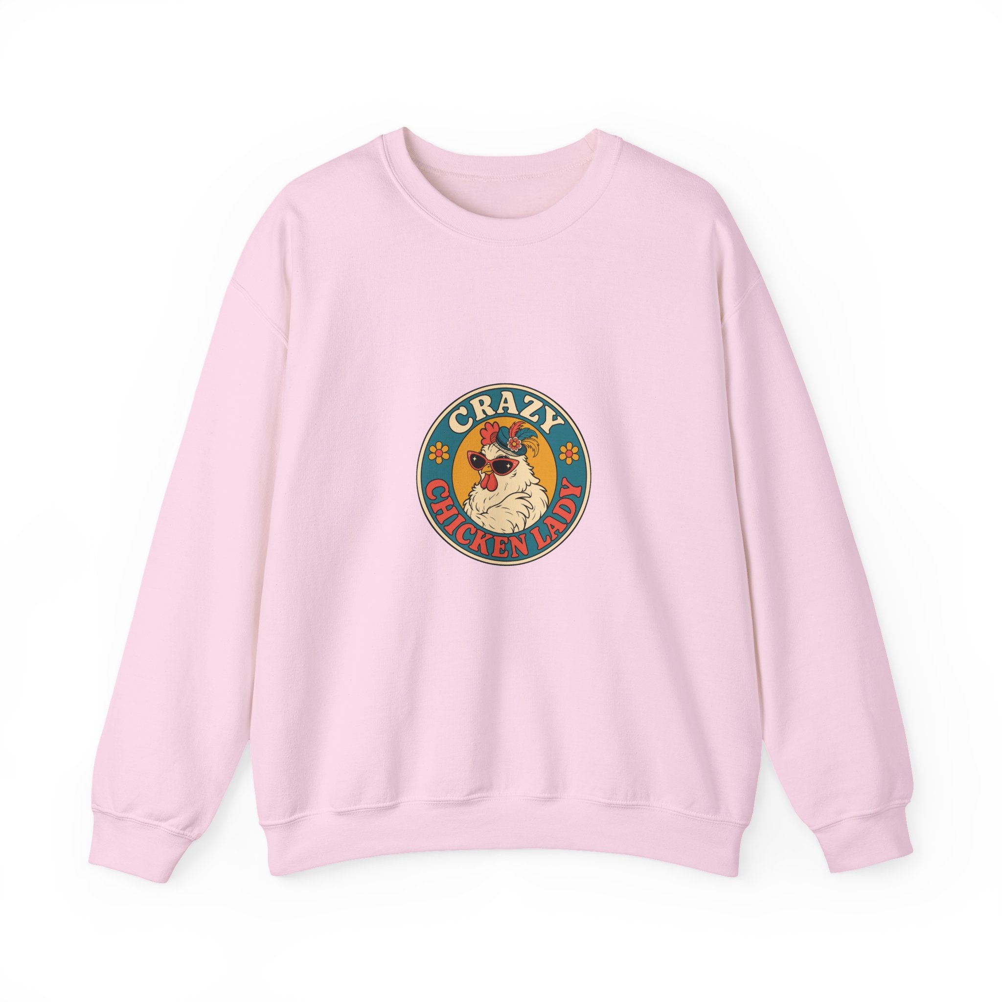 Crazy Chicken Lady Crewneck Sweatshirt