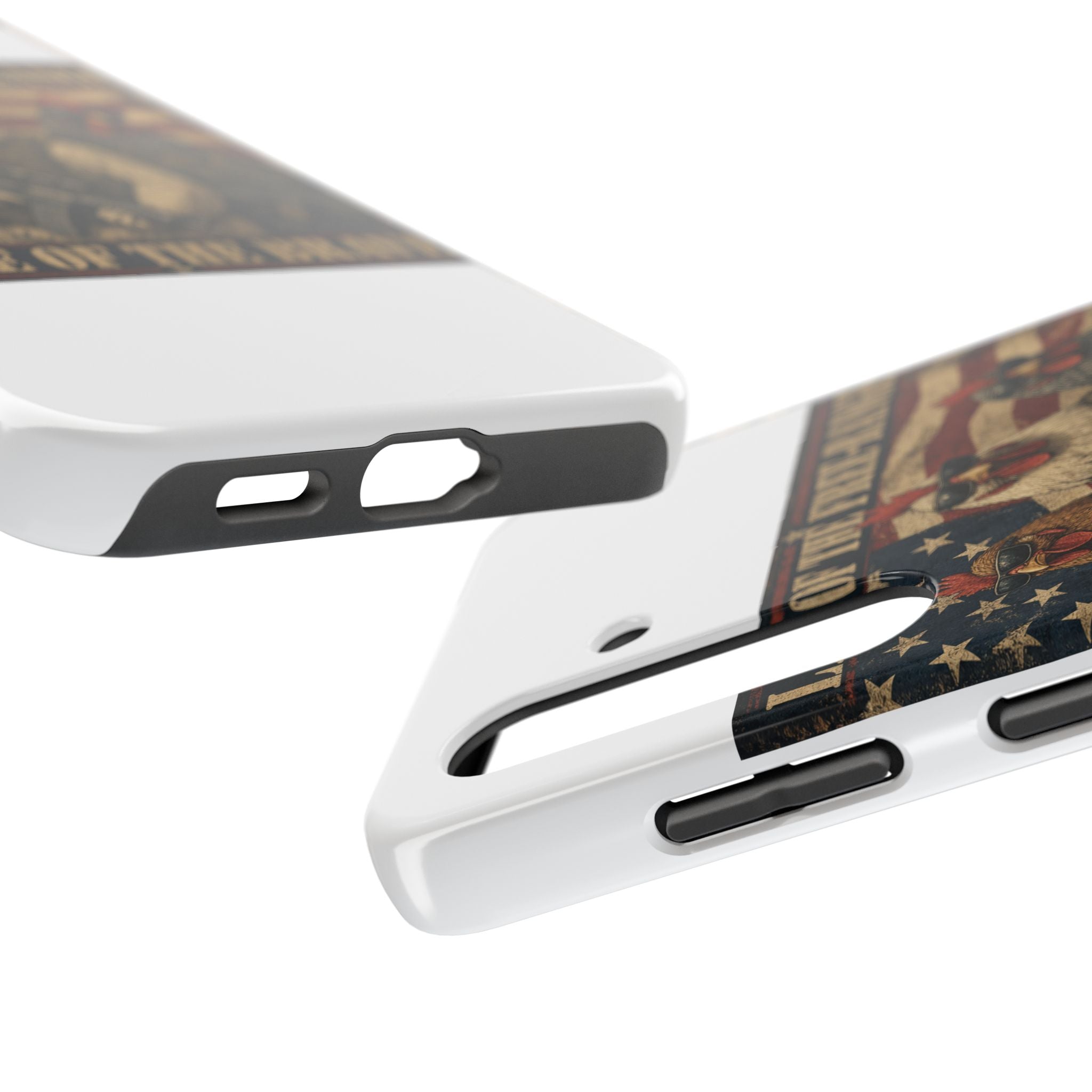 Land of the Free-Range Tough Phone Case