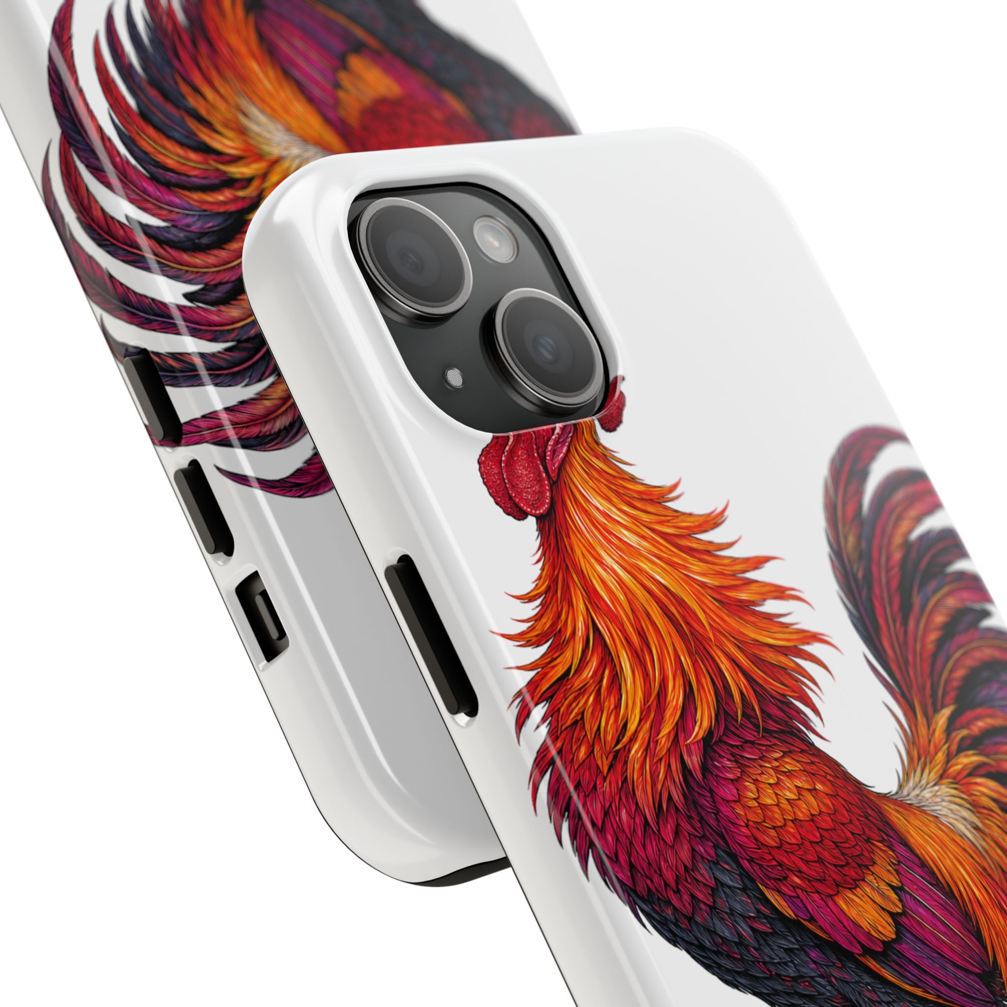 Sunrise Rooster Tough Phone Case