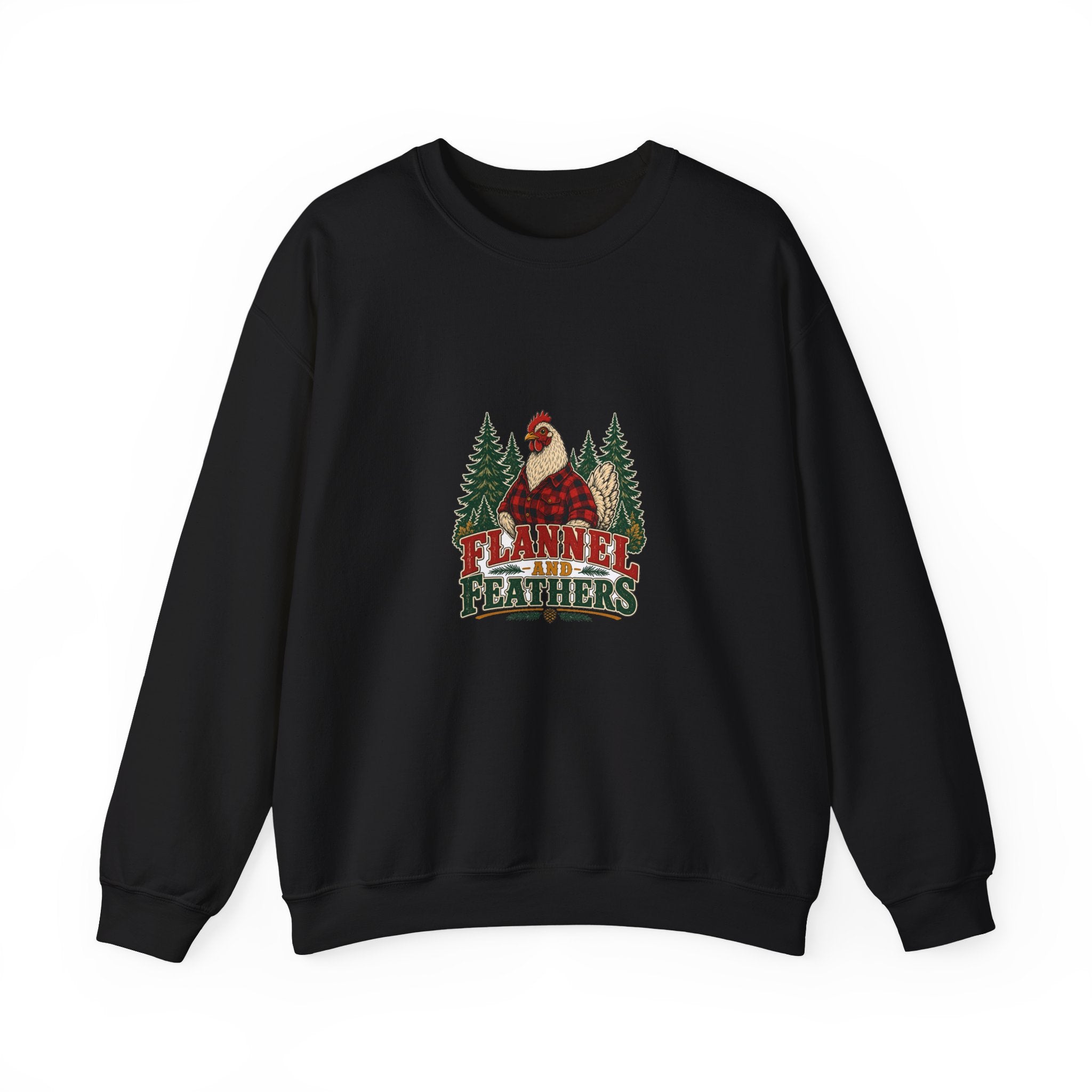 Flannel & Feathers Crewneck Sweatshirt