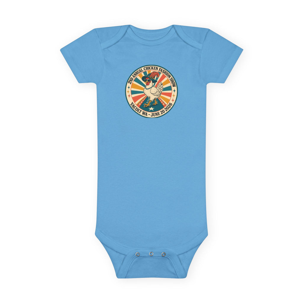 2nd Annual Chicken Fashion Show 2026 Baby Onesie