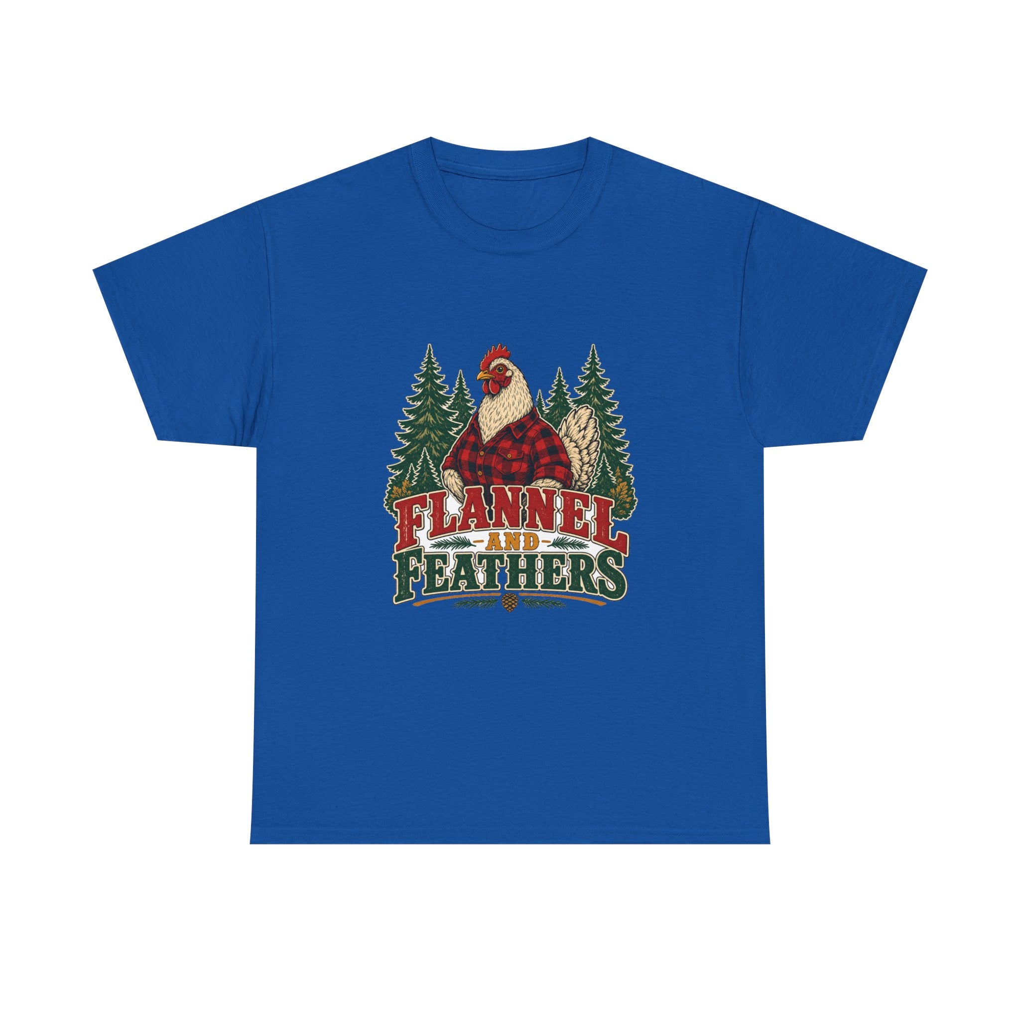 Flannel & Feathers Tee