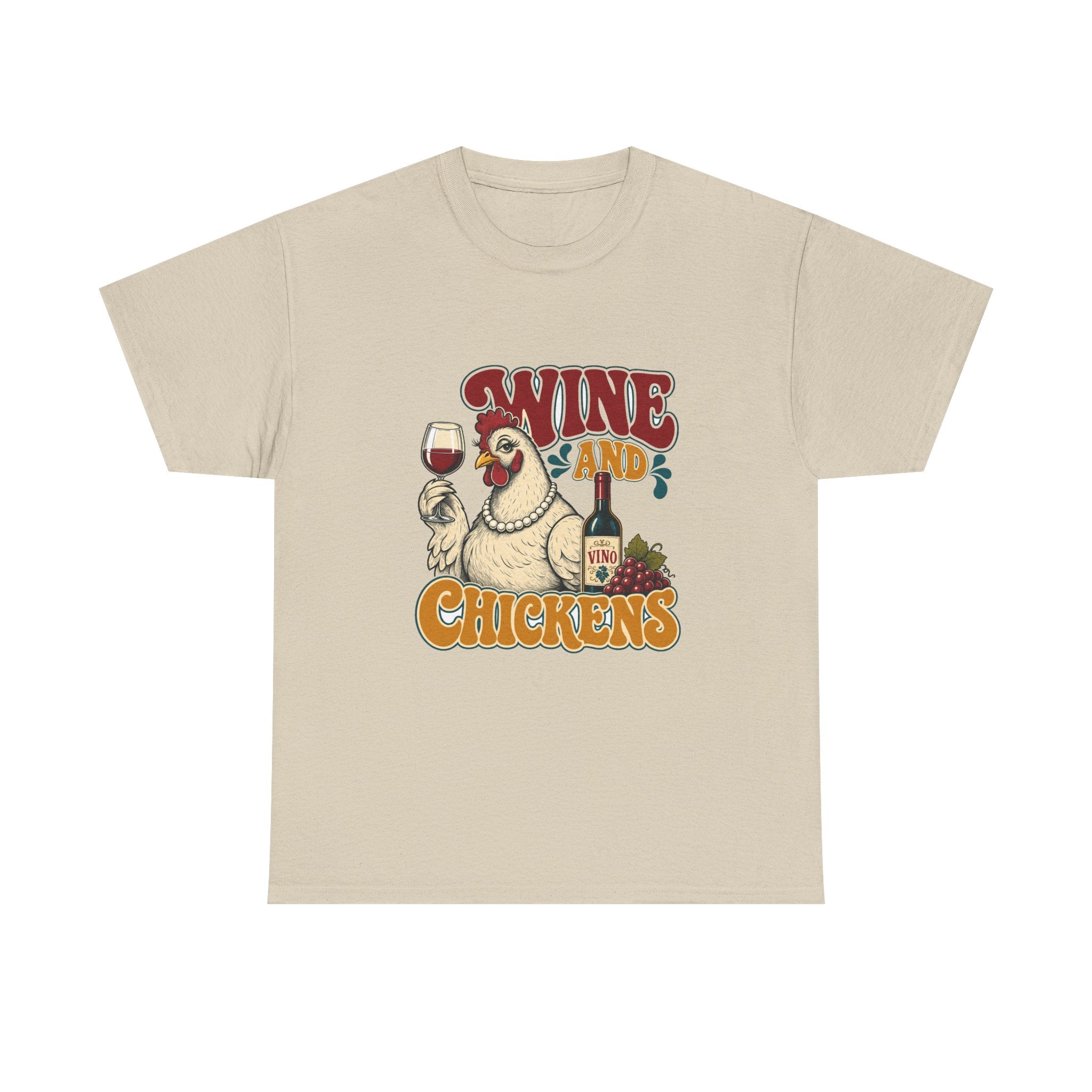 Wine & Chickens Tee