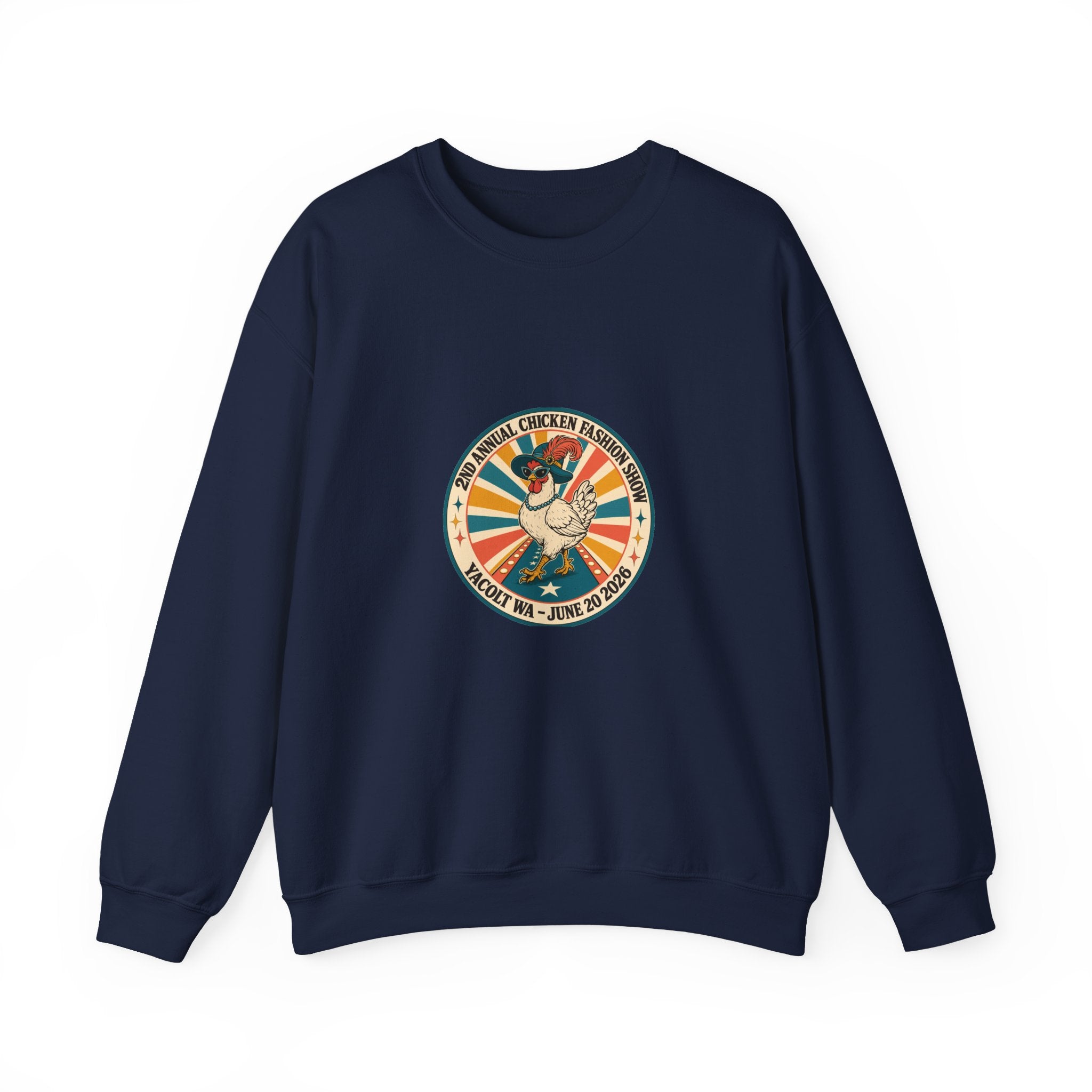 2nd Annual Chicken Fashion Show 2026 Crewneck Sweatshirt