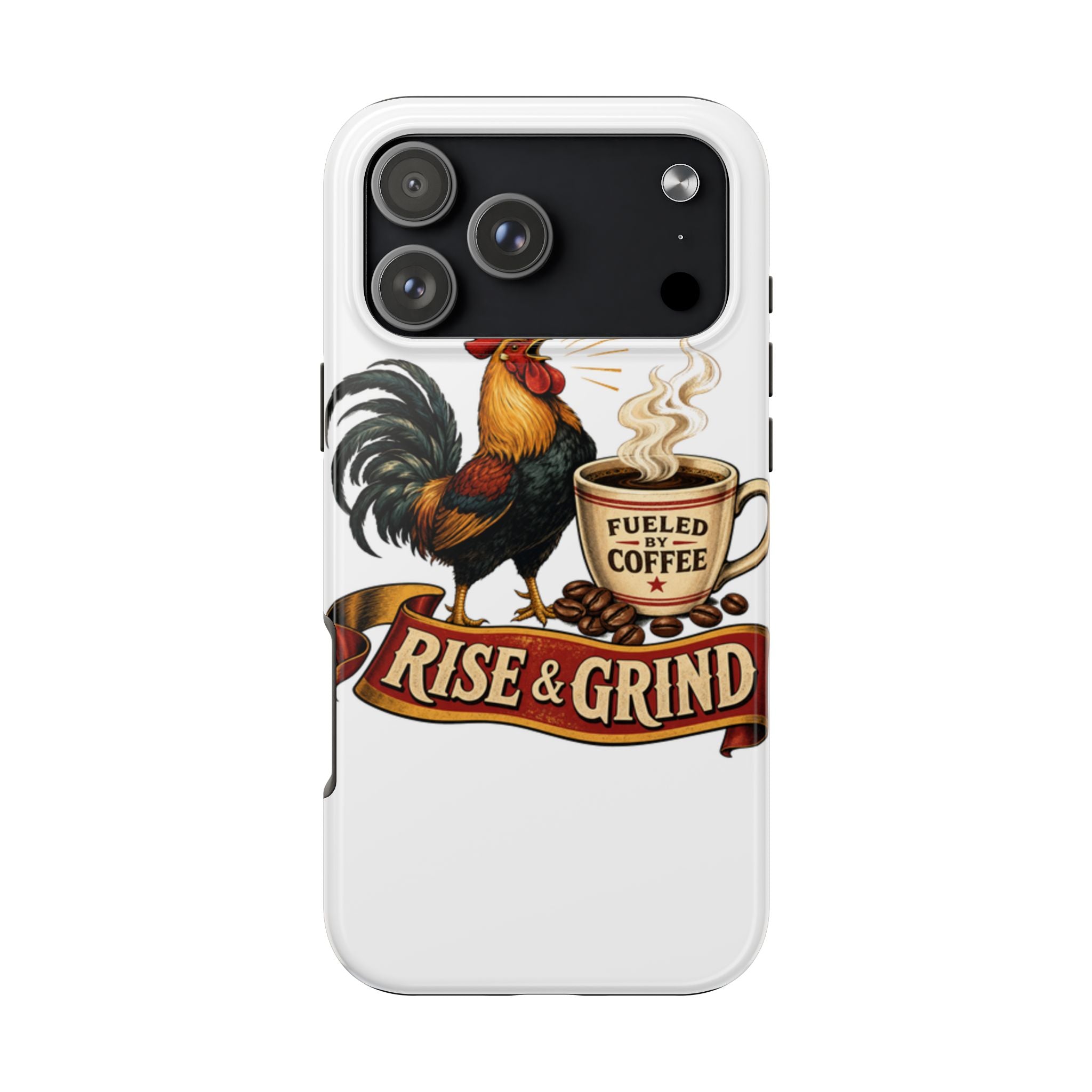 Rise & Grind Tough Phone Case