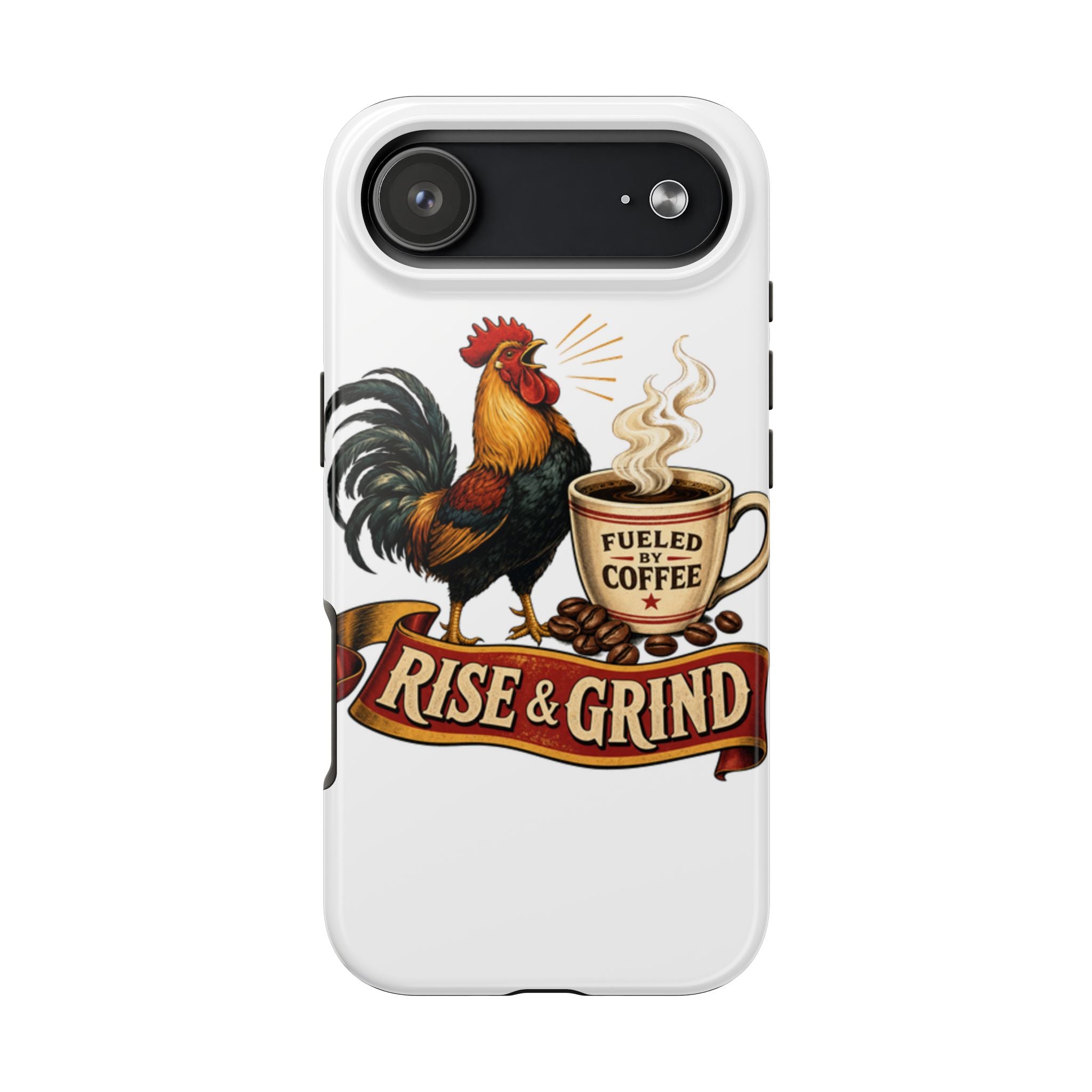 Rise & Grind Tough Phone Case