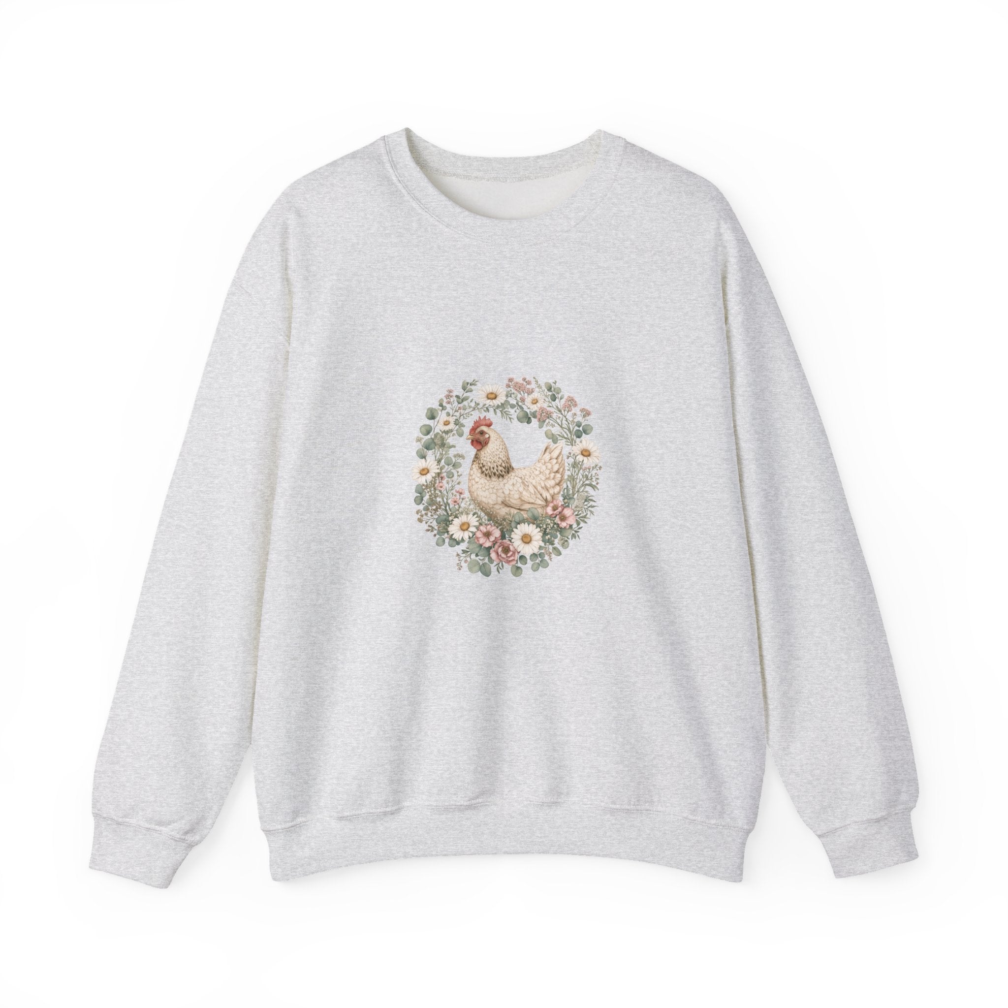 Cottagecore Hen Crewneck Sweatshirt