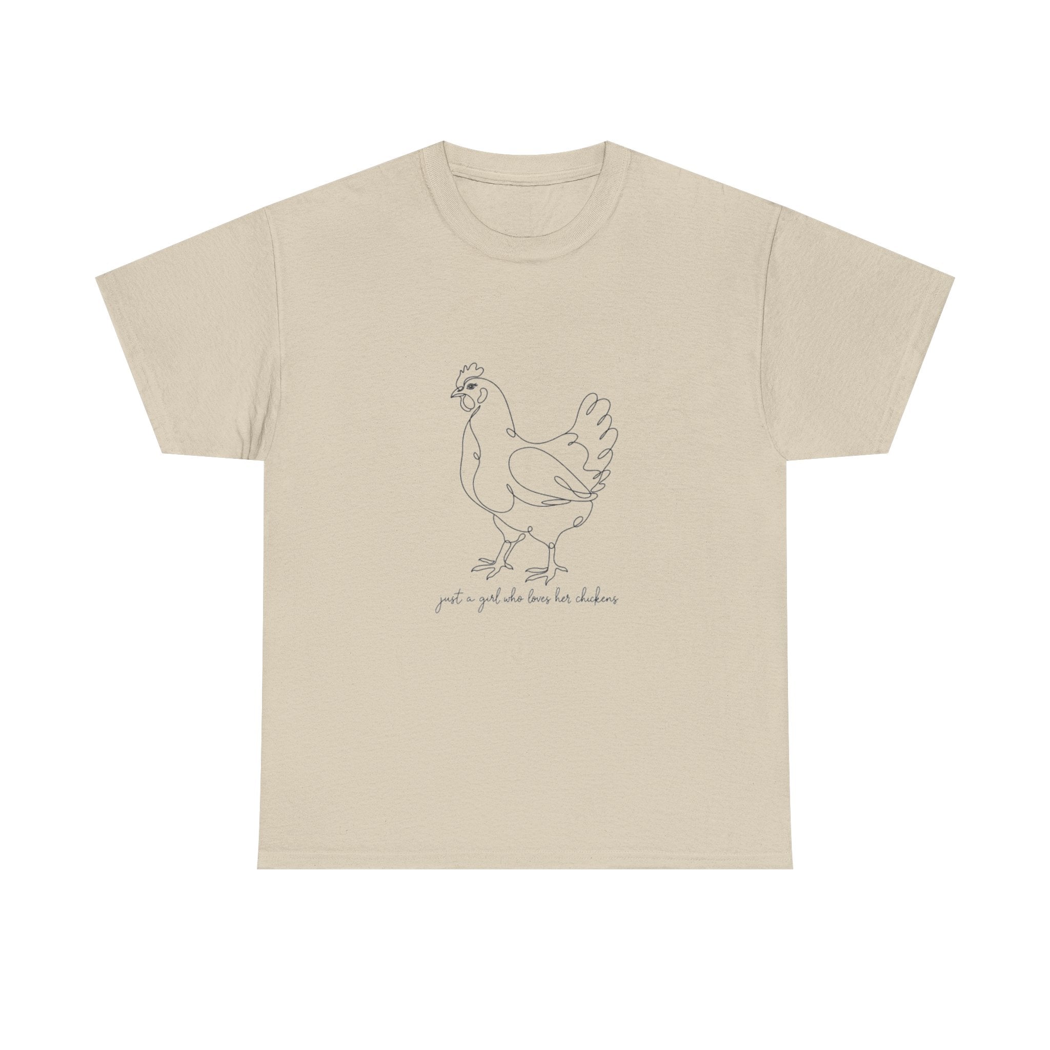 Just a Girl Who Loves Her Chickens Tee