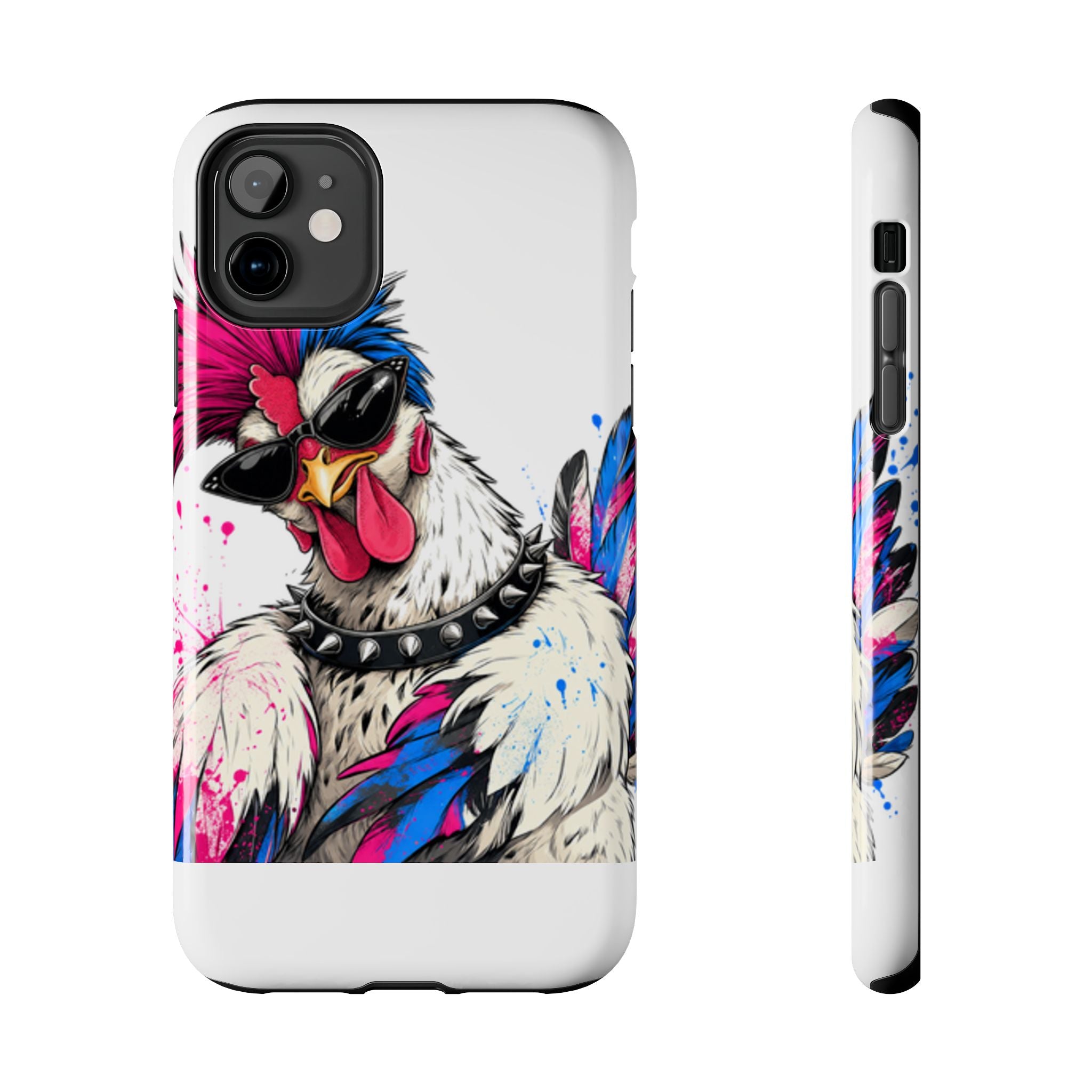 Punk Rockstar Hen Tough Phone Case