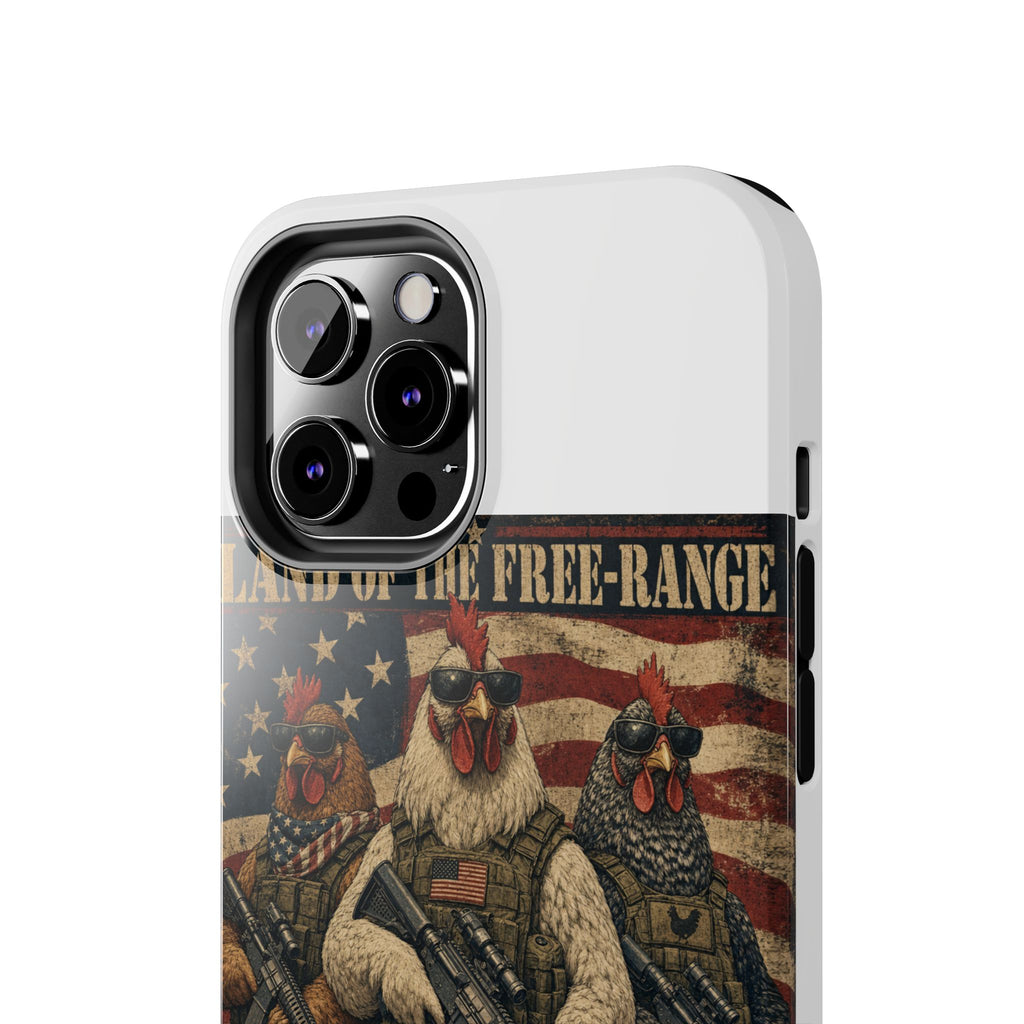 Land of the Free-Range Tough Phone Case