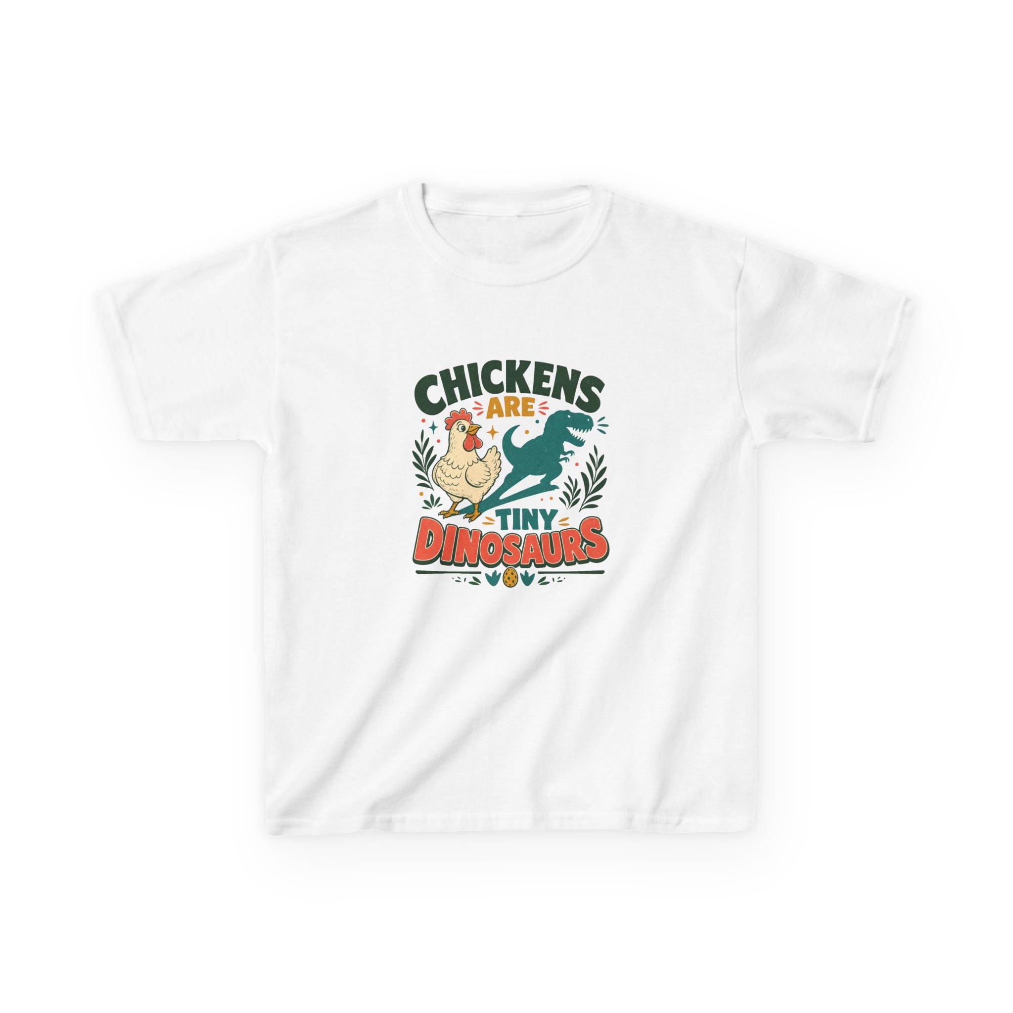 Chickens Are Tiny Dinosaurs Kids Tee