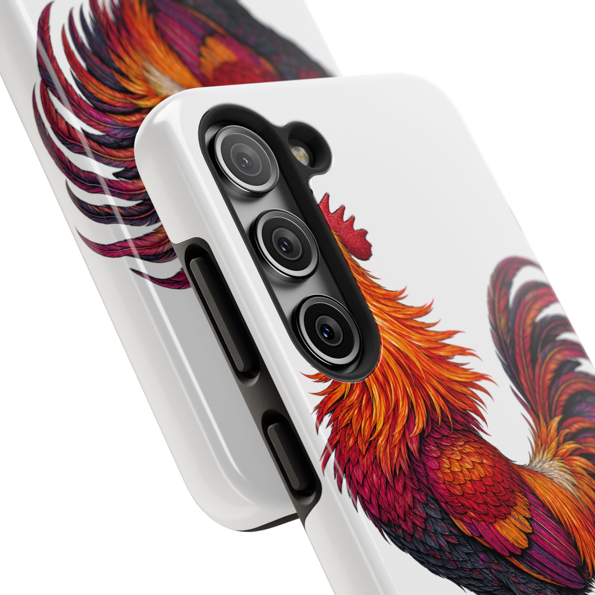 Sunrise Rooster Tough Phone Case