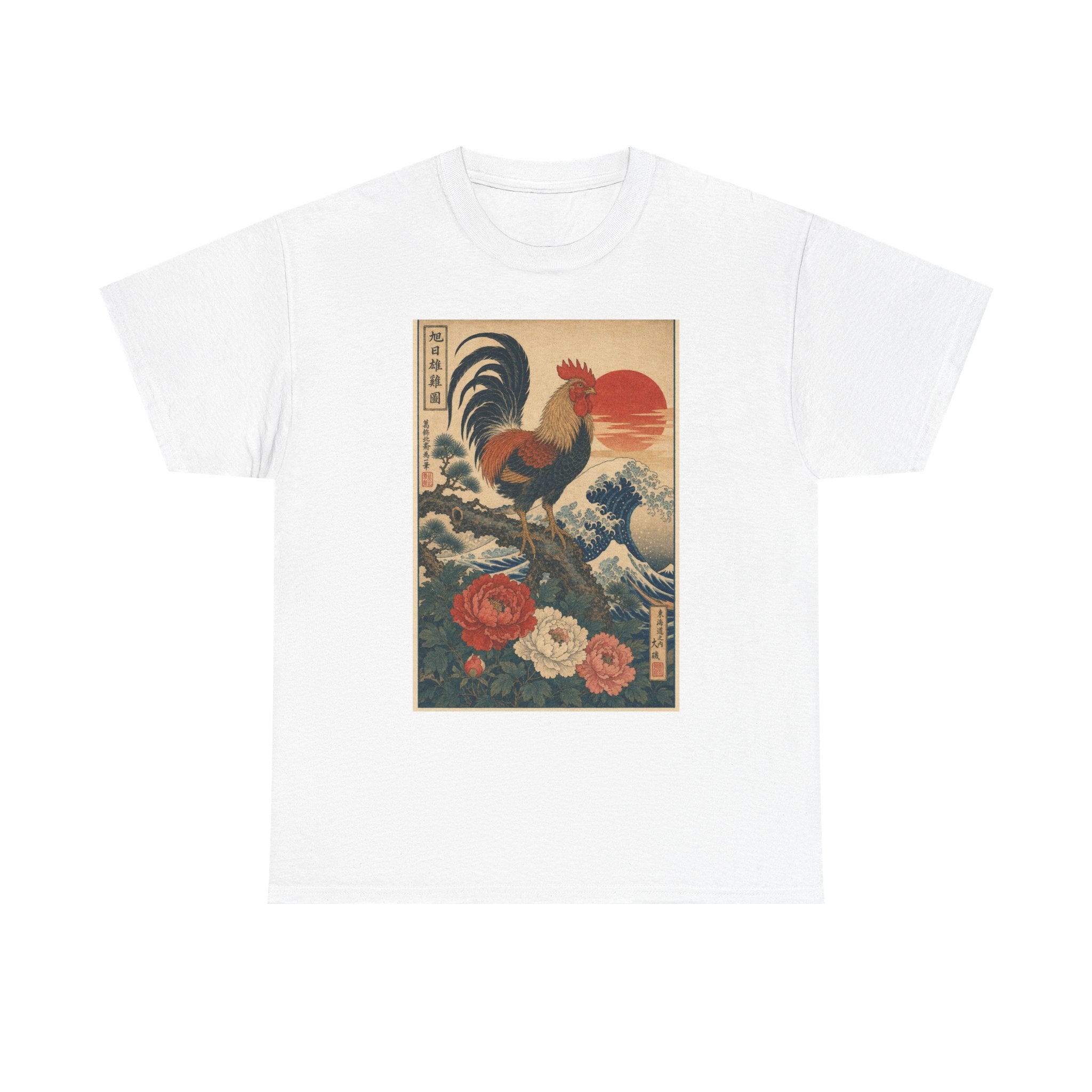 Ukiyo-e Rooster Tee