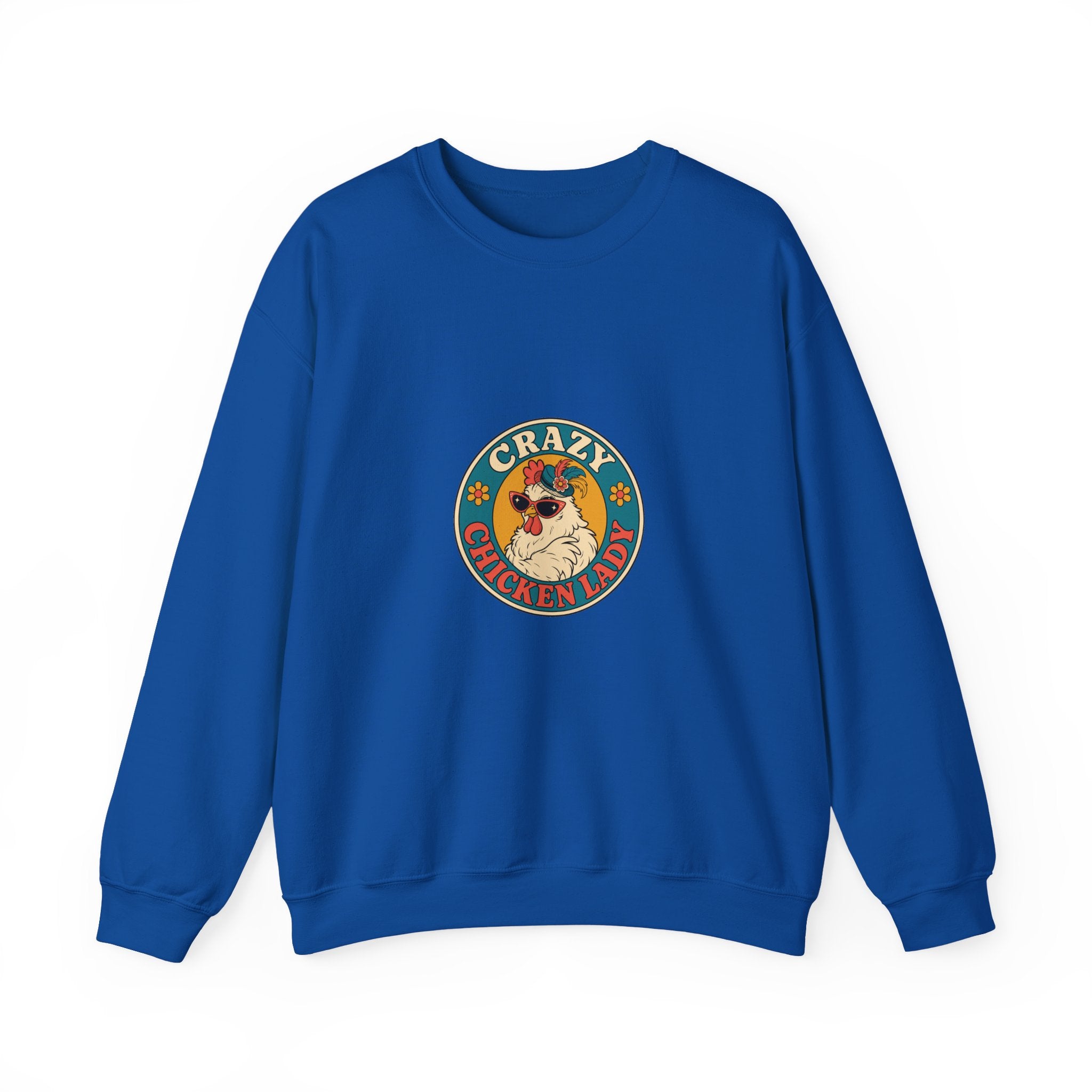 Crazy Chicken Lady Crewneck Sweatshirt