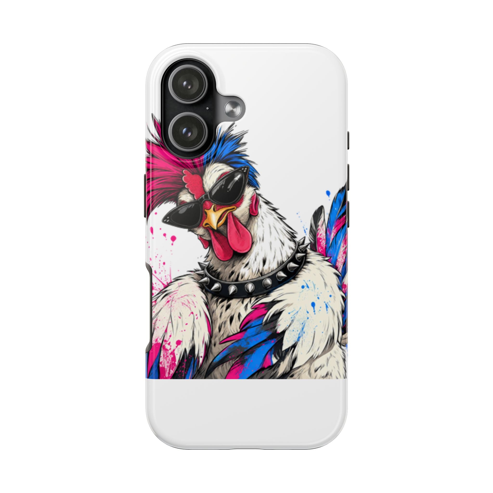 Punk Rockstar Hen Tough Phone Case
