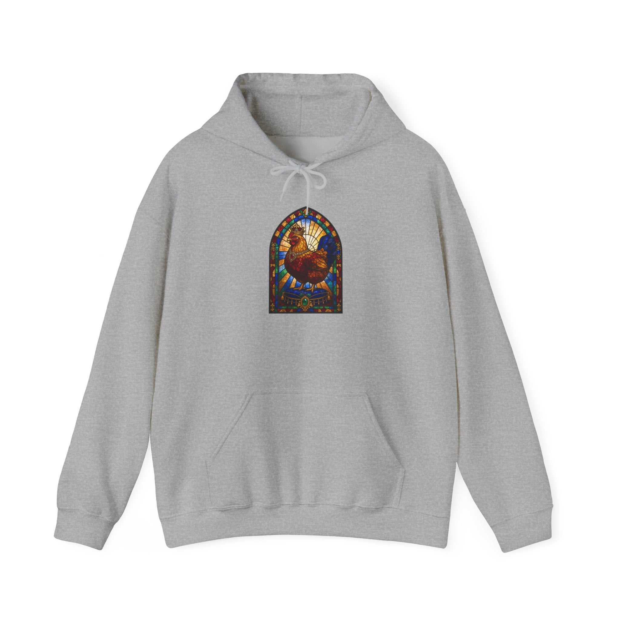 Stained Glass Hen Hoodie