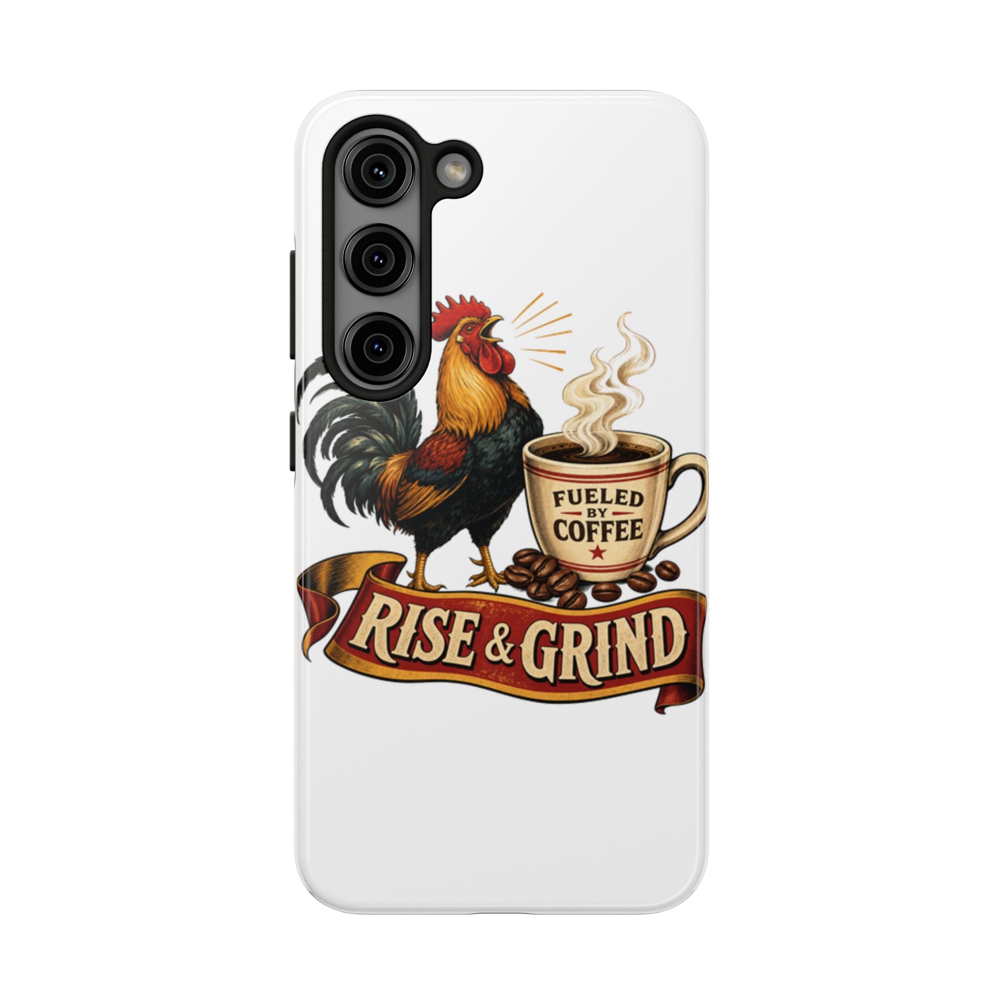 Rise & Grind Tough Phone Case