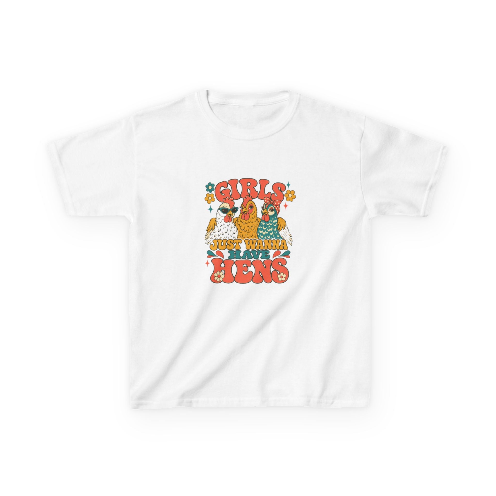 Girls Just Wanna Have Hens Kids Tee