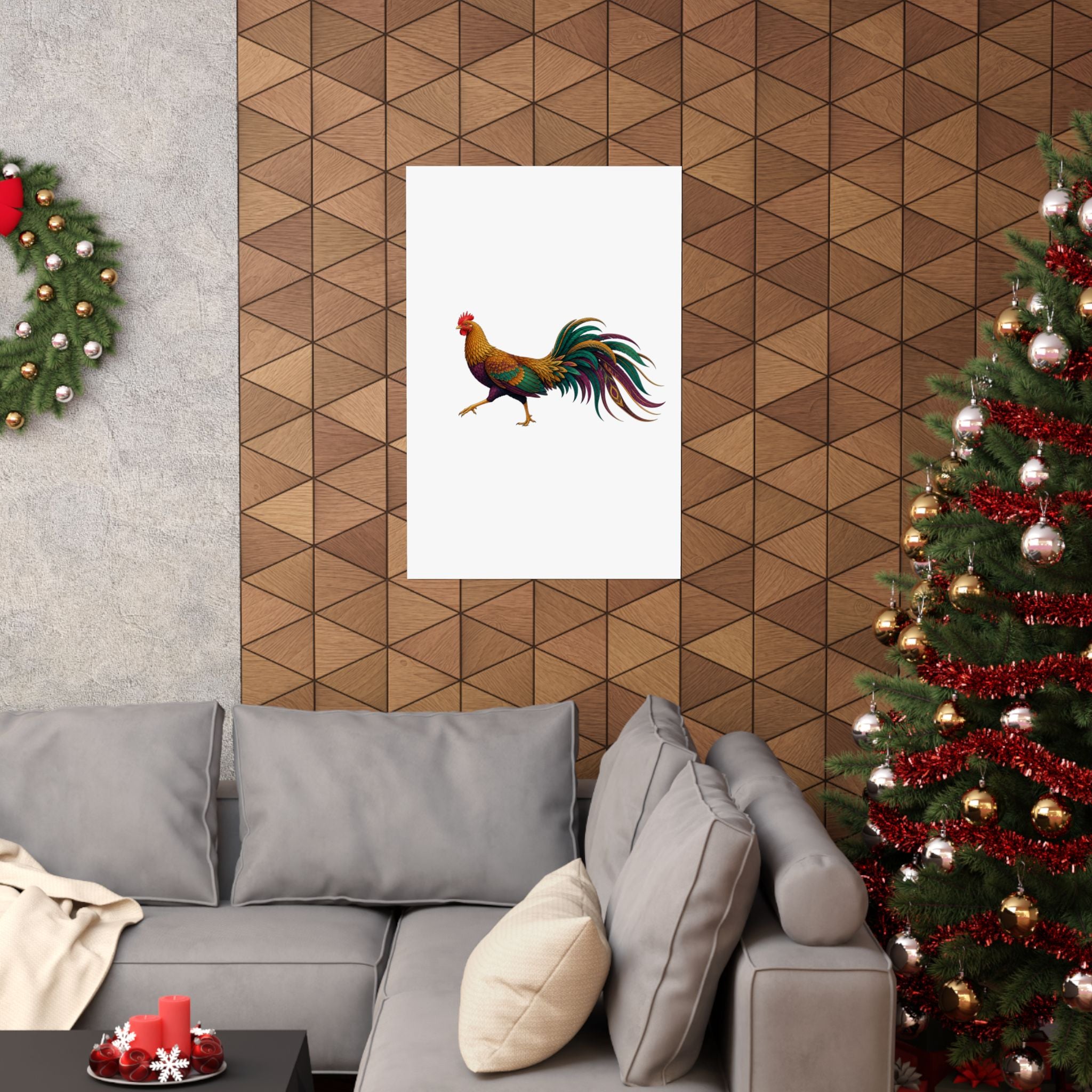 Strutting Hen Poster