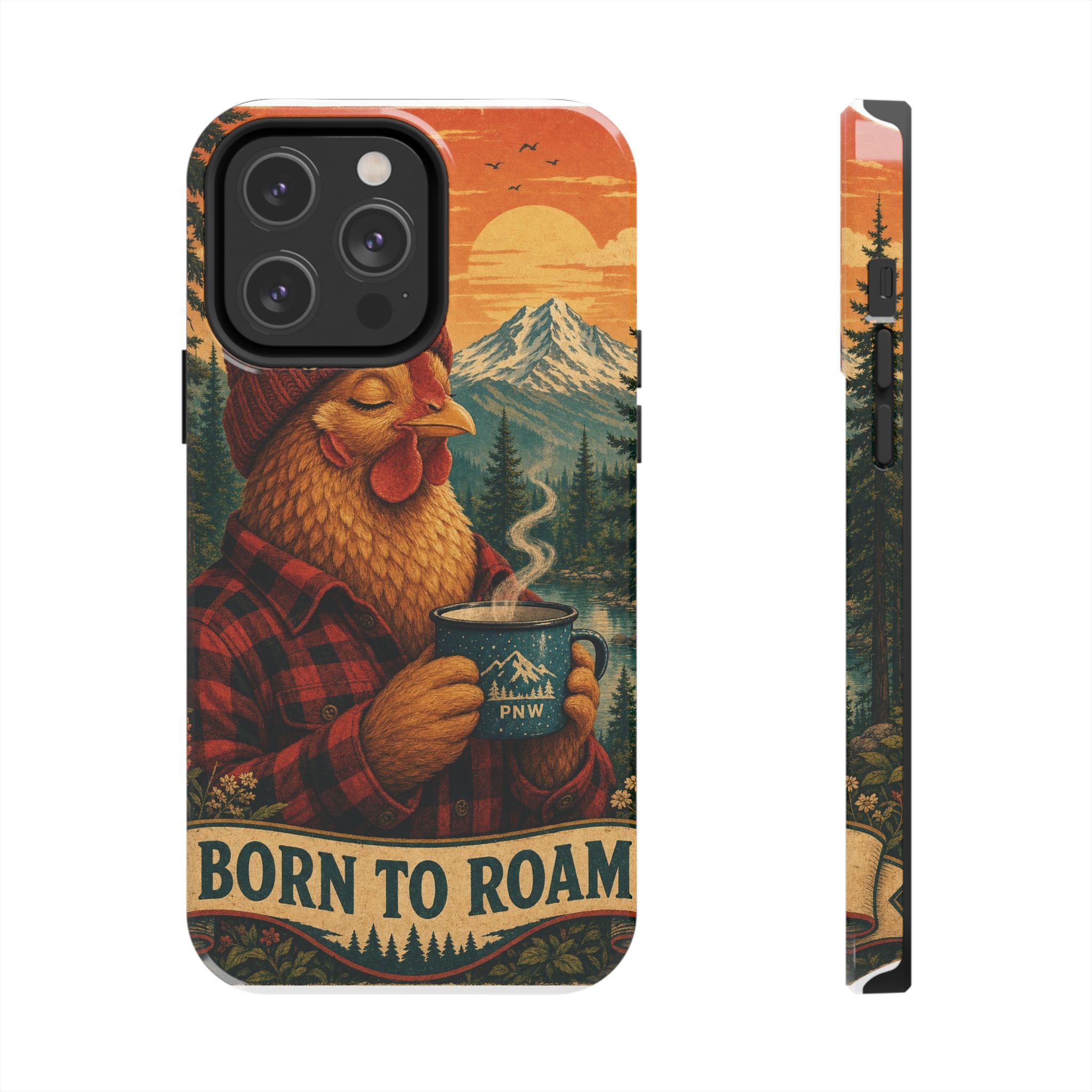 Born to Roam Tough Phone Case