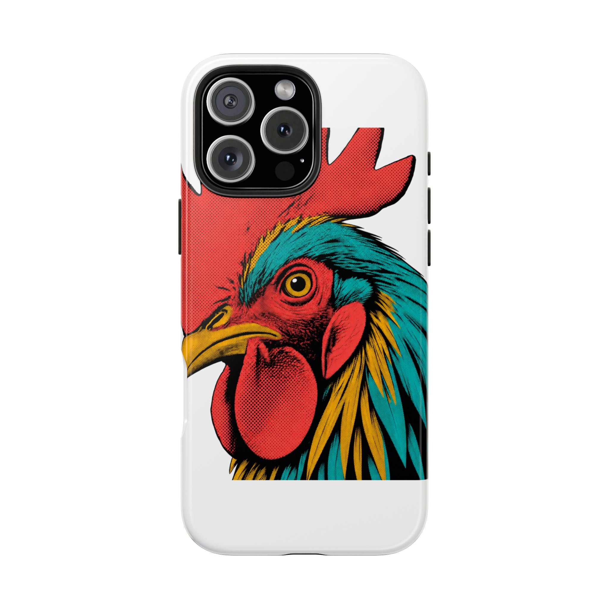 Pop Art Rooster Tough Phone Case
