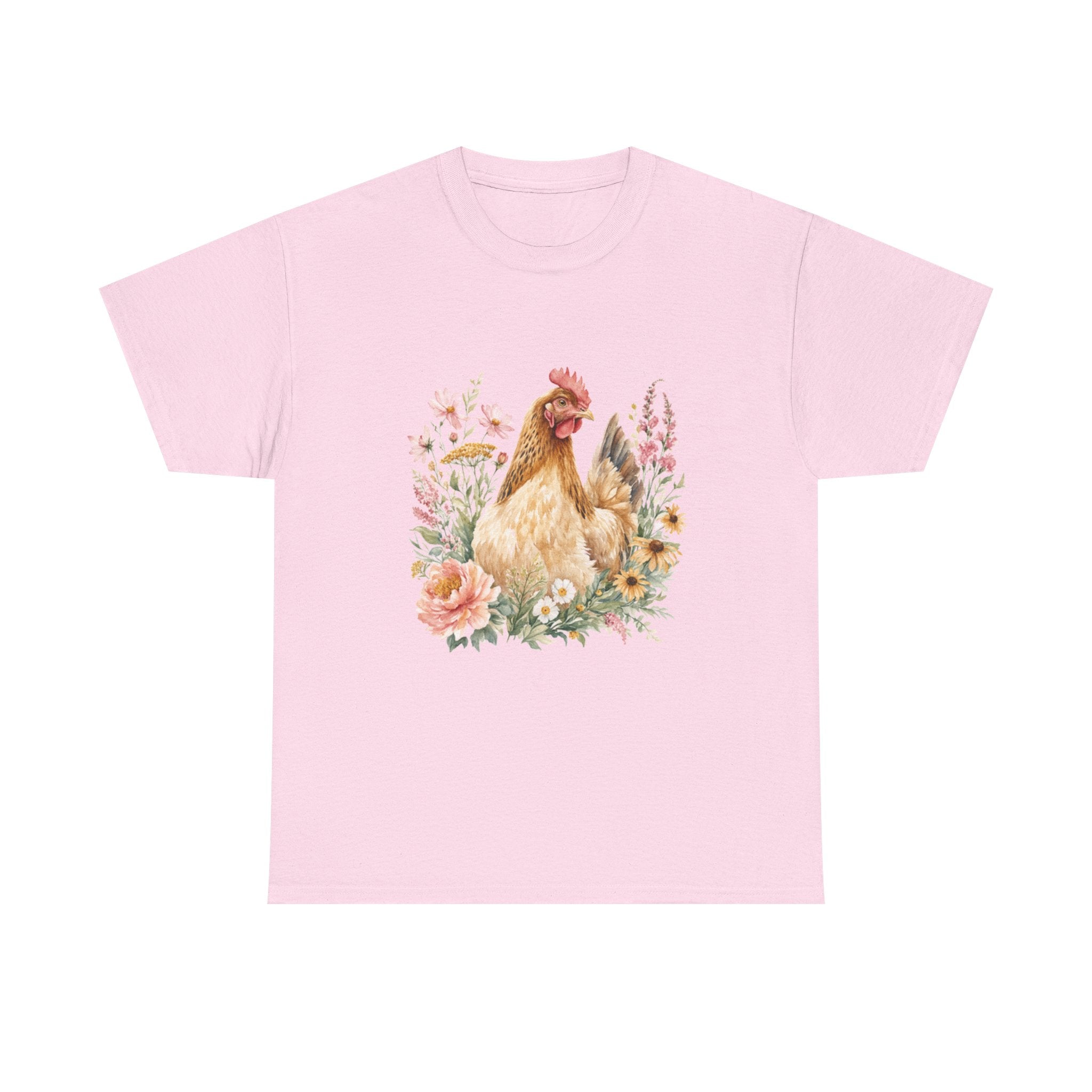 Watercolor Hen Tee