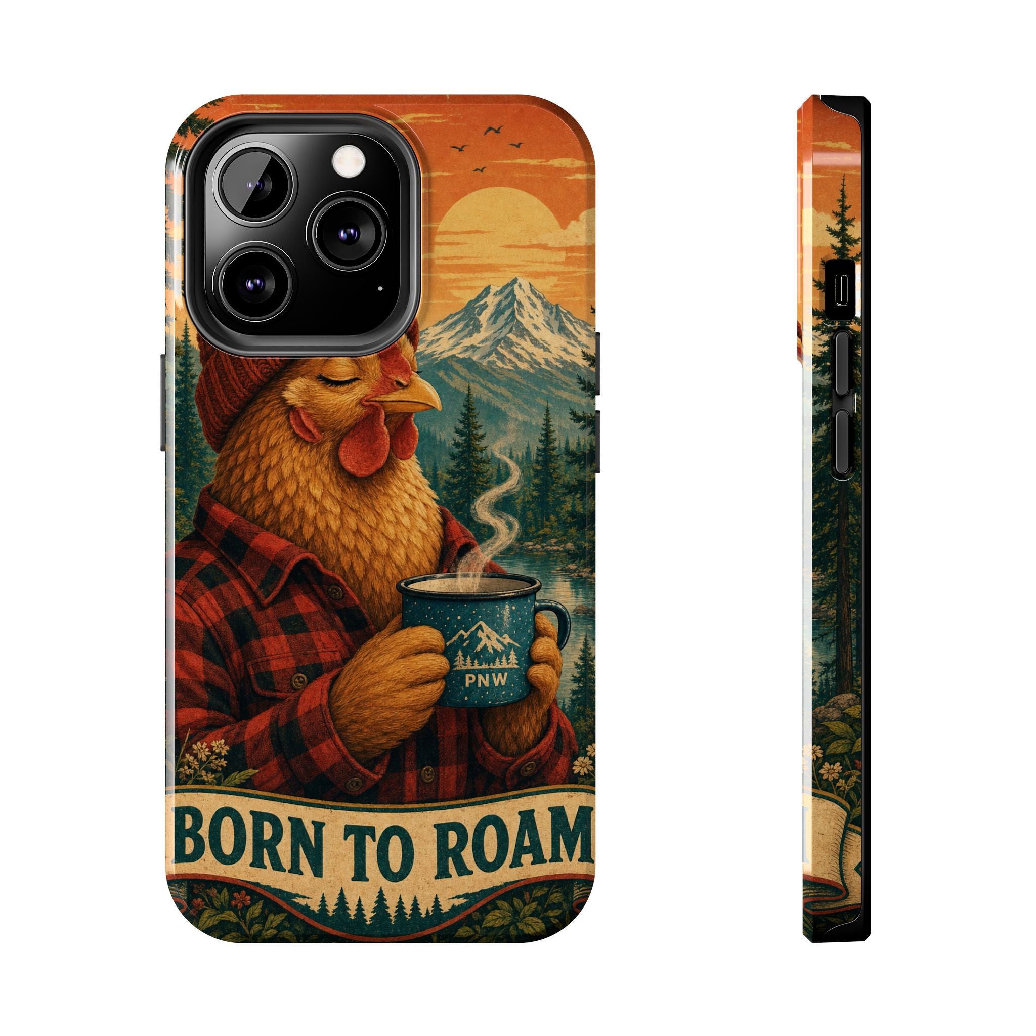 Born to Roam Tough Phone Case