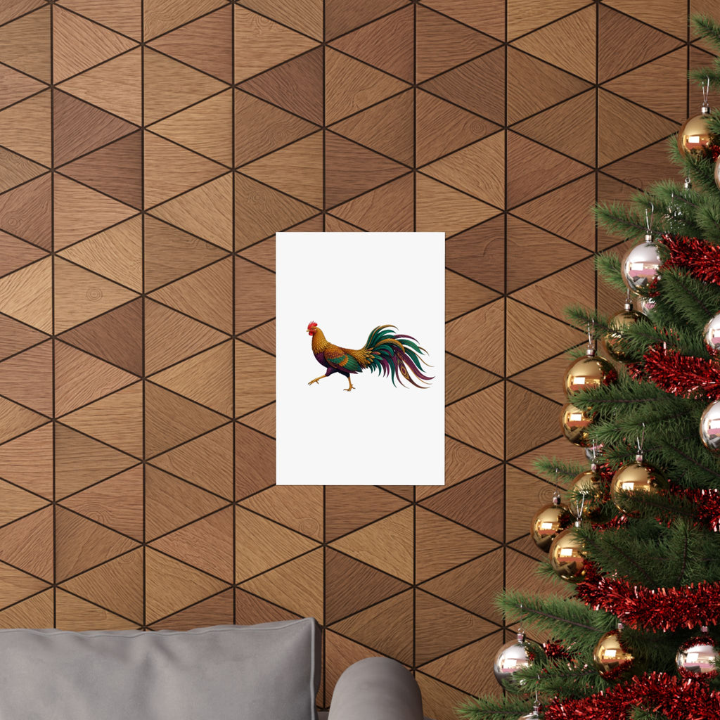 Strutting Hen Poster