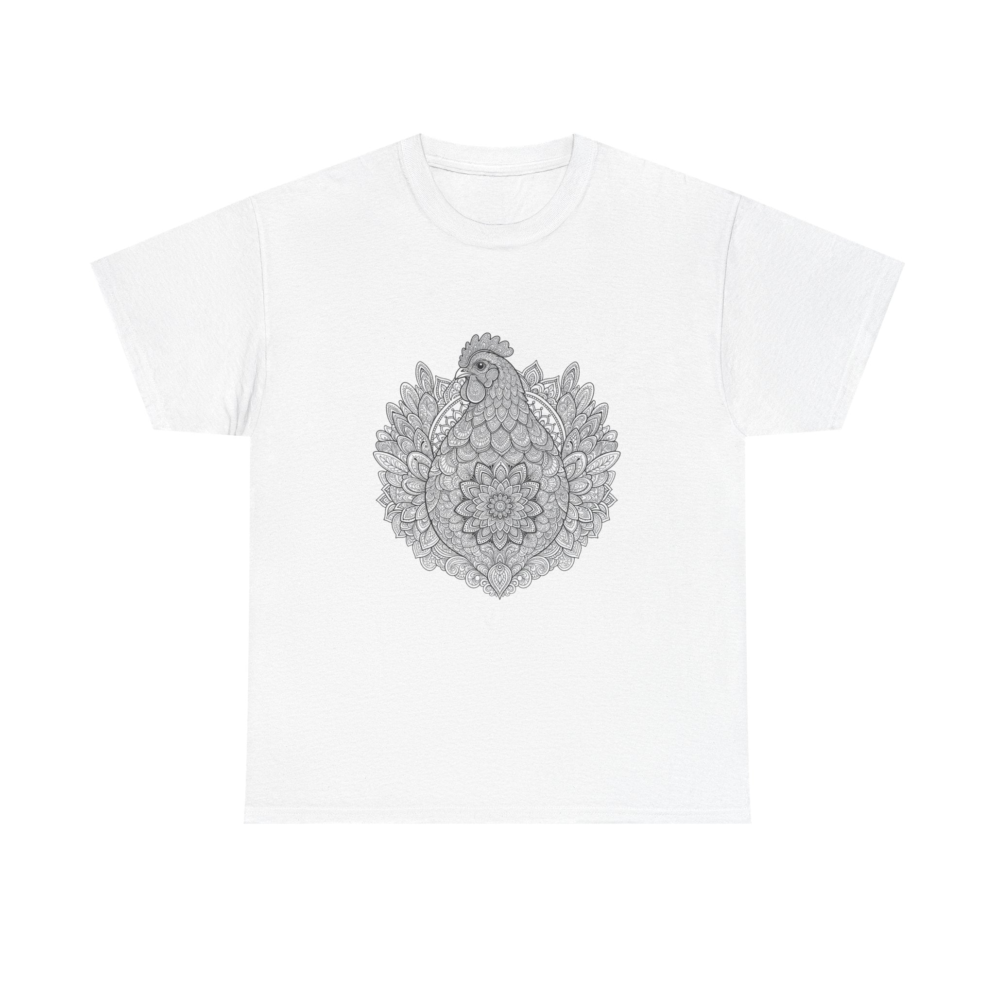Mandala Hen Tee