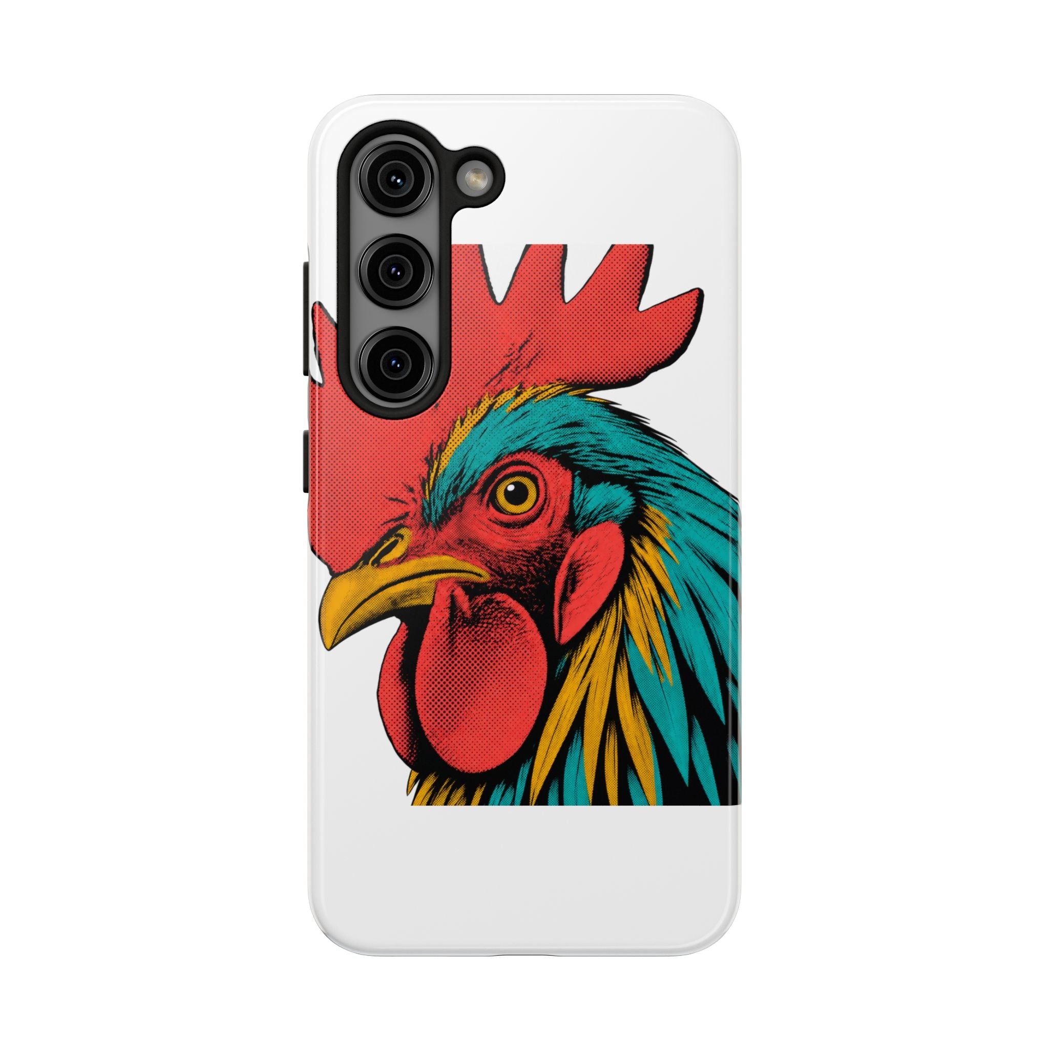 Pop Art Rooster Tough Phone Case